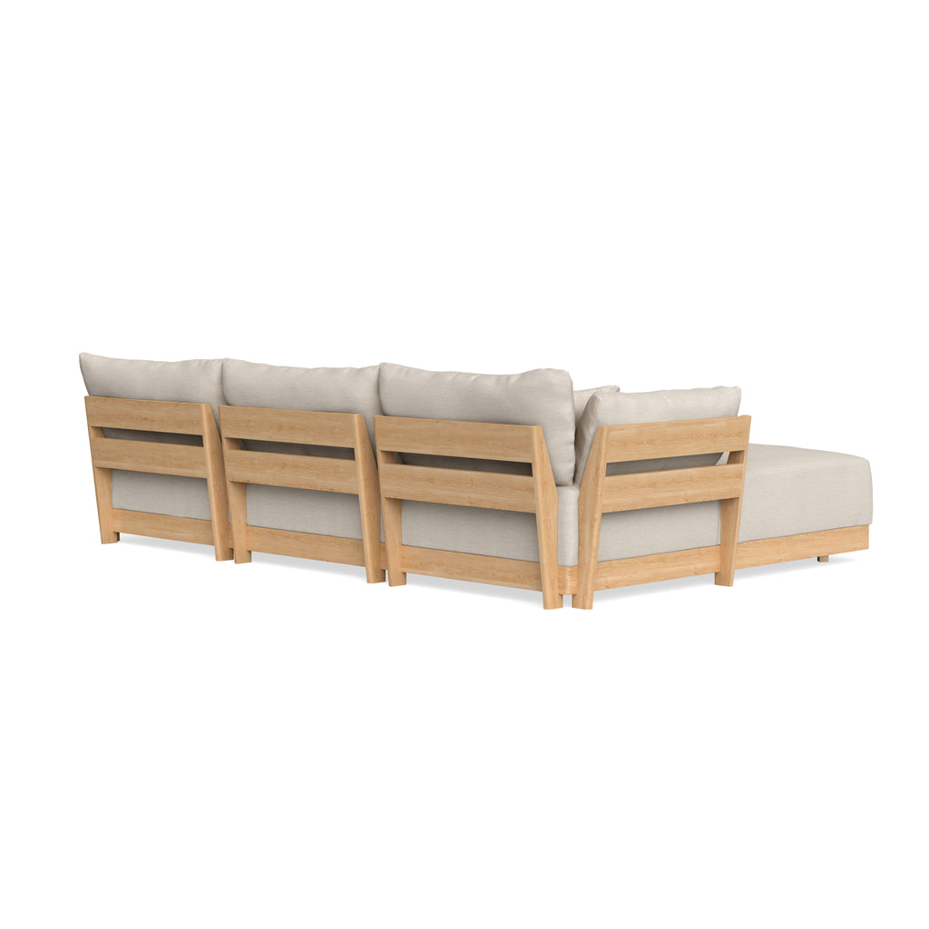Slipcover Only - Modular Bondi 3-Seater Sectional in Seashell