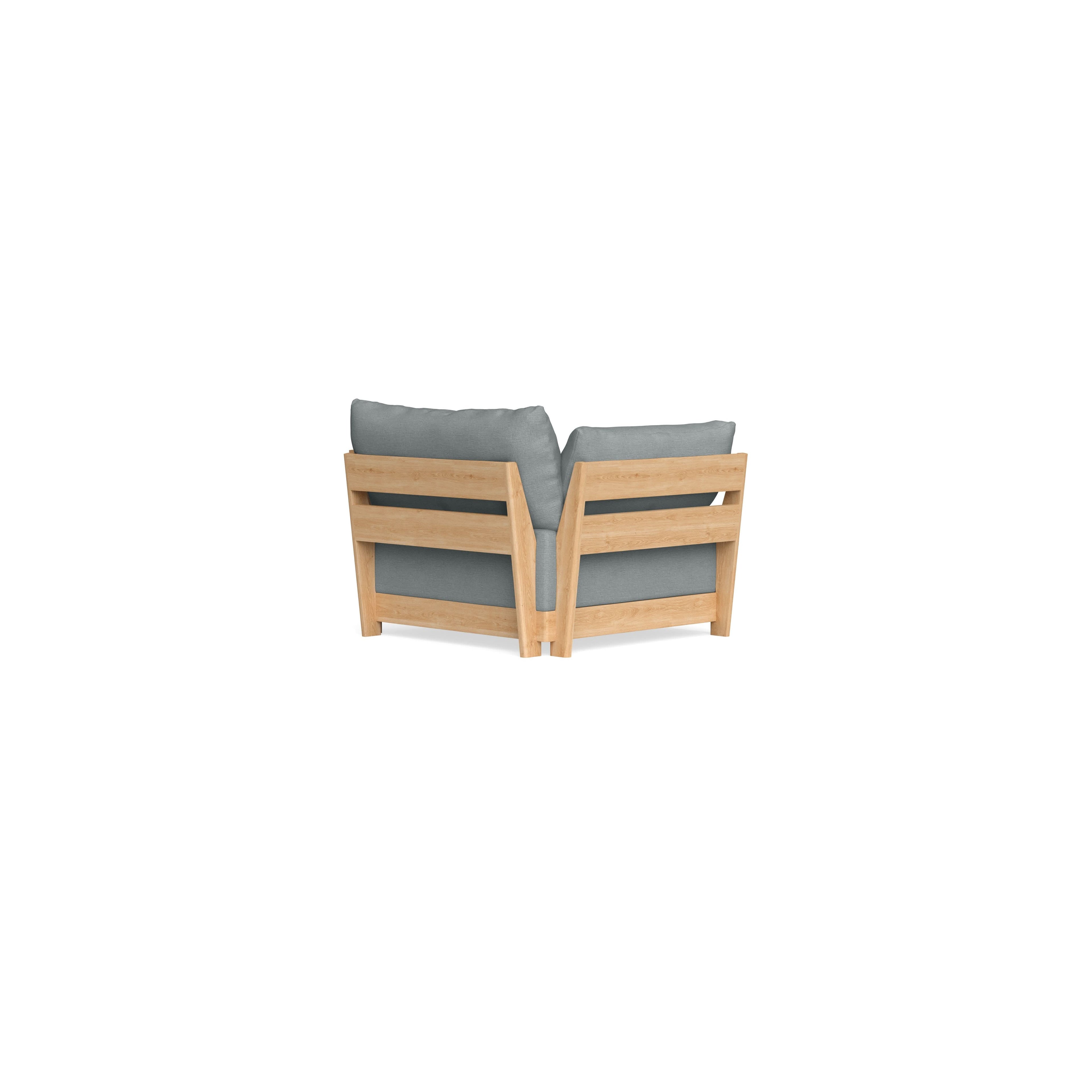 Slipcover Only - Modular Bondi Armchair in Light Steel