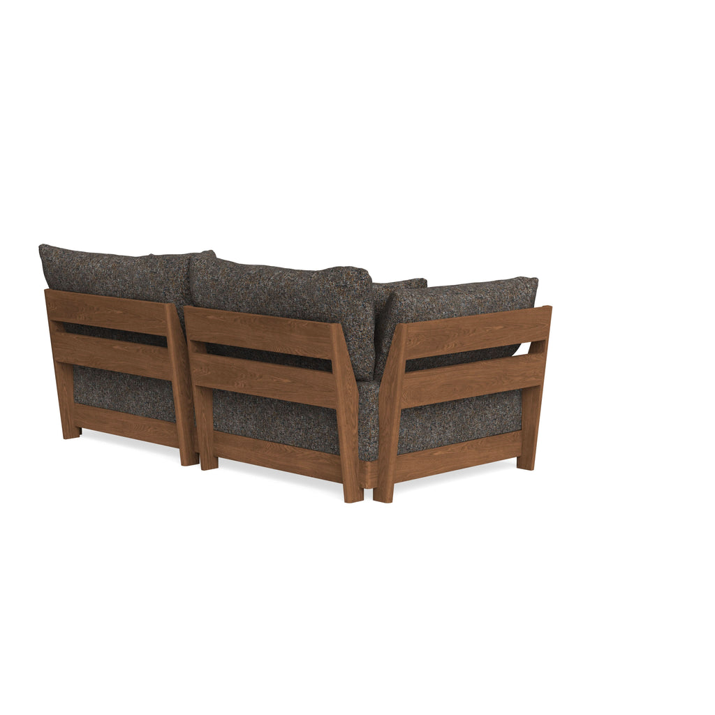 Modular Bondi Espresso 2-Seater Sofa in Eclipse | Classic Blend