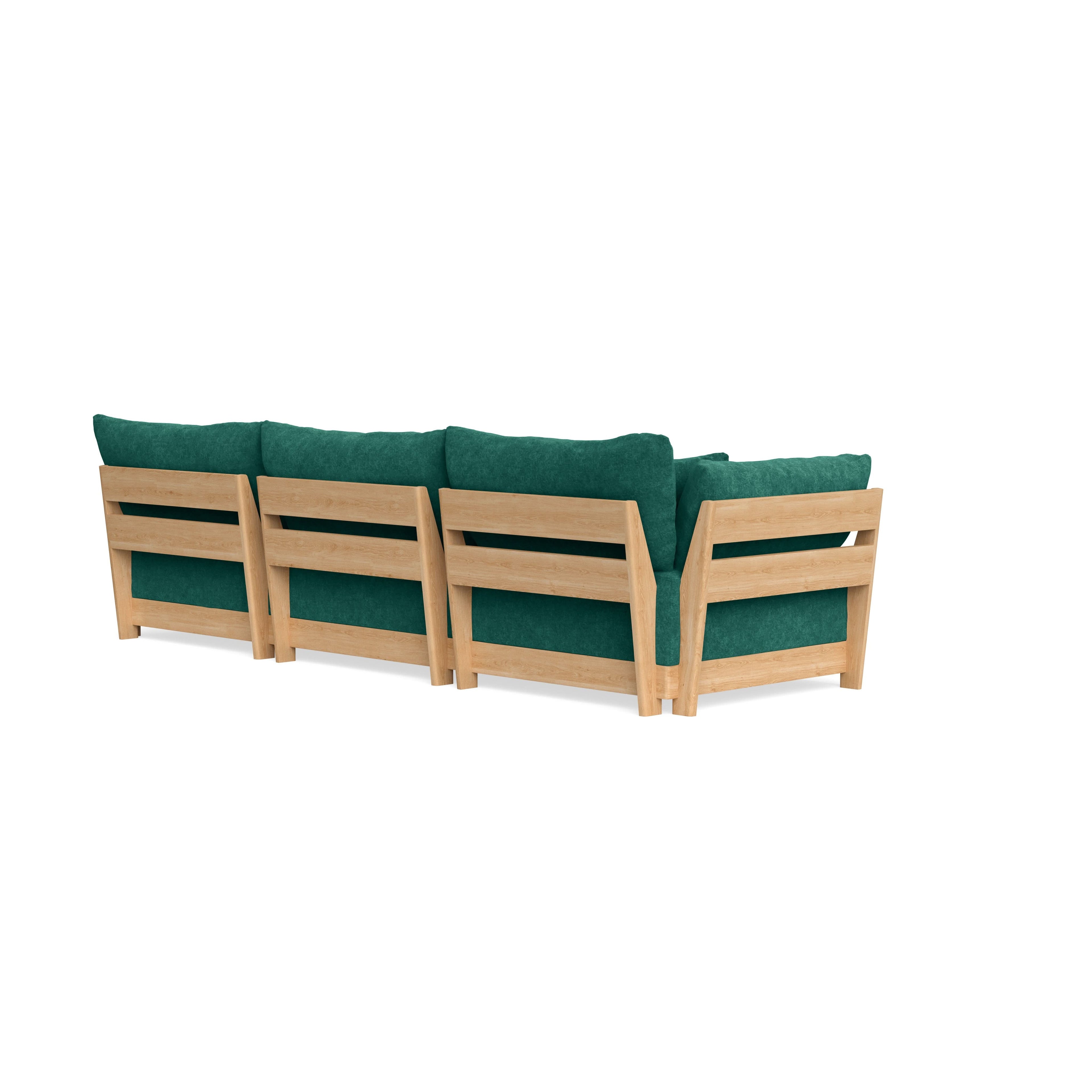 Slipcover Only - Modular Bondi 3-Seater Sofa in Jade Green