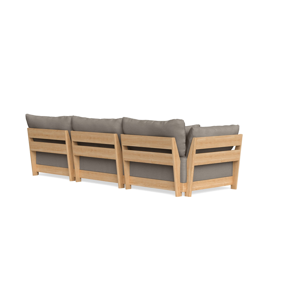 Slipcover Only - Modular Bondi 3-Seater Sofa in Cinder Gray