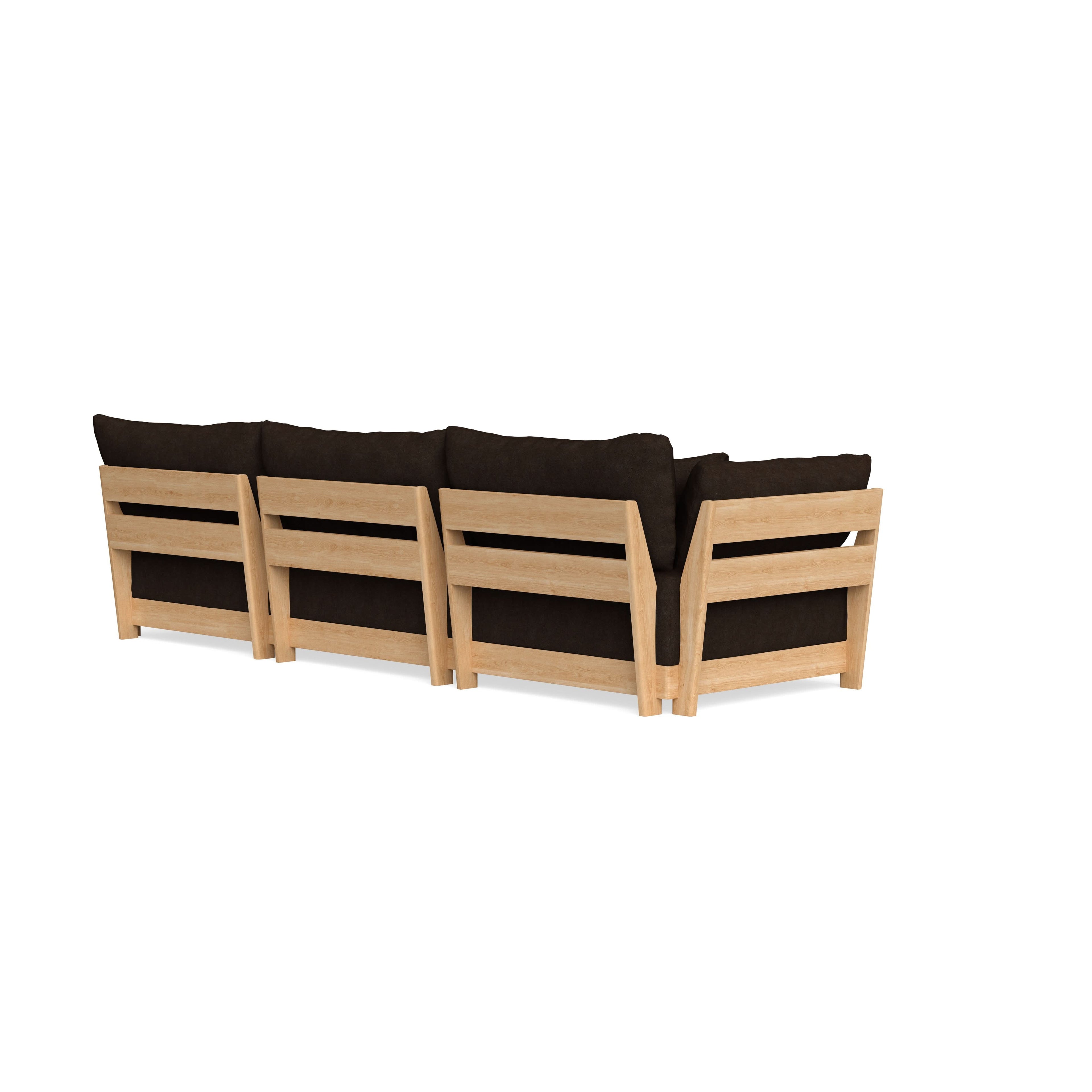 Slipcover Only - Modular Bondi 3-Seater Sofa in Espresso
