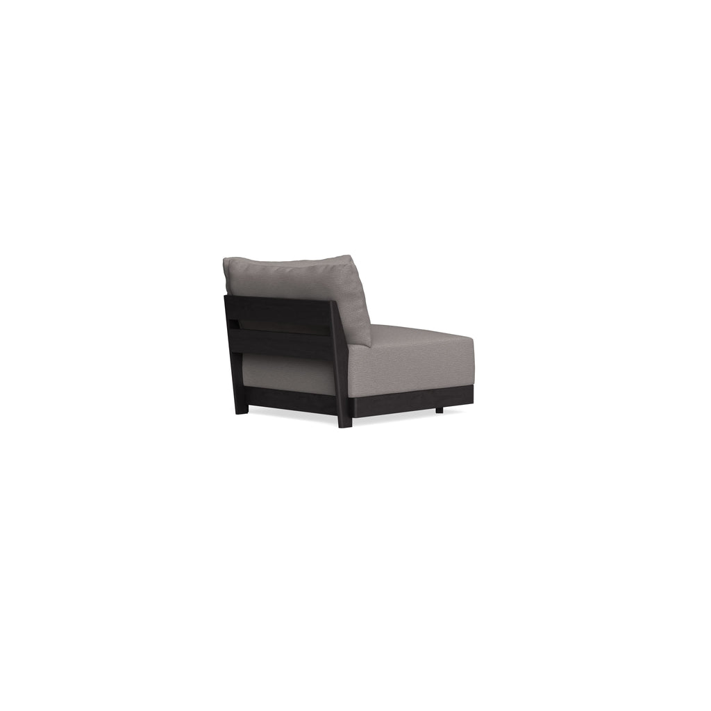 Modular Bondi Black Corner Chair in Cement | Classic Blend