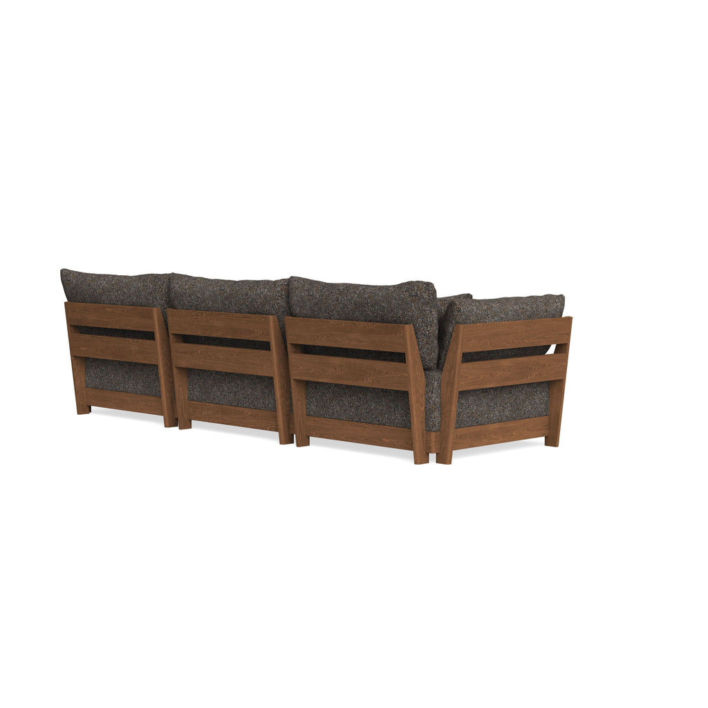 Modular Bondi Espresso 3-Seater Sofa in Eclipse | Classic Blend