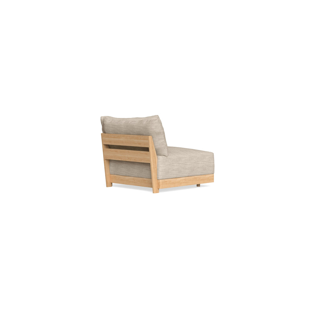Modular Bondi Latte Corner Chair in Wheat | Classic Blend