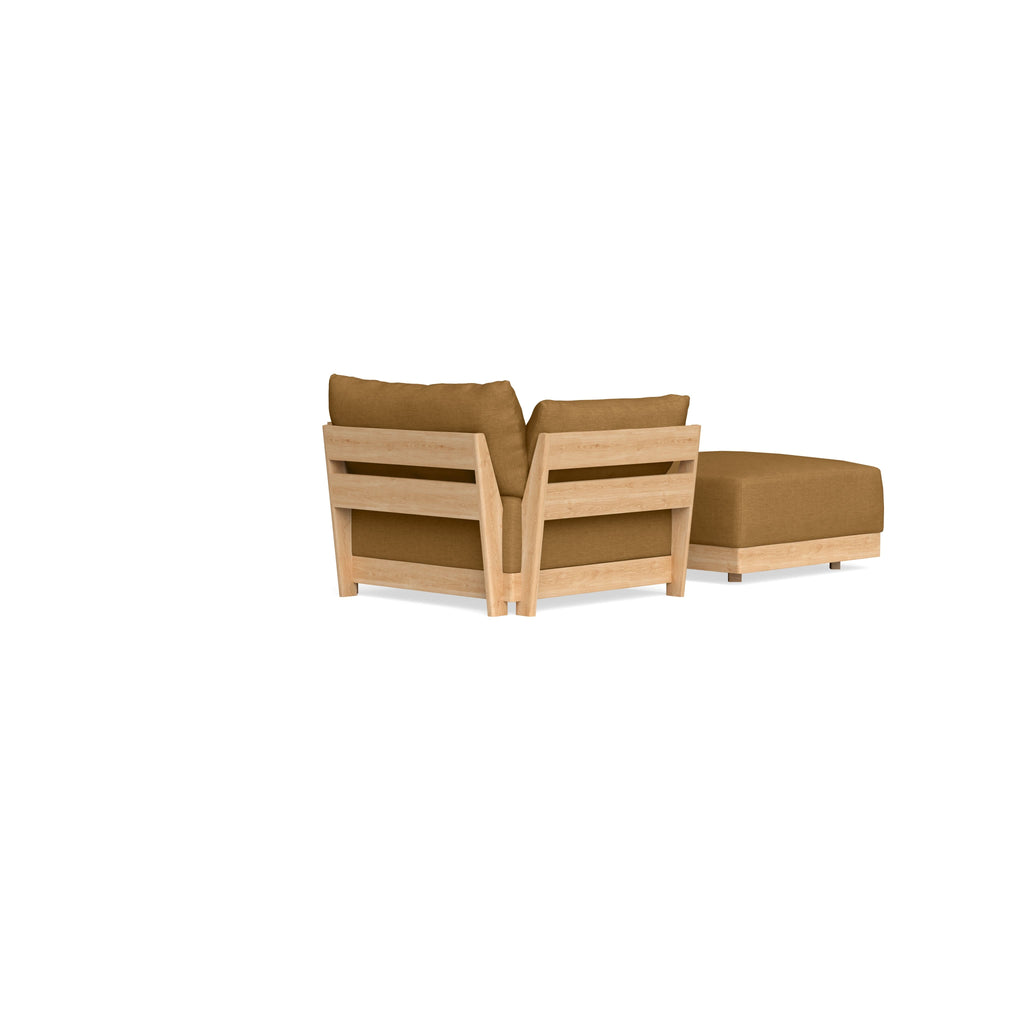 Slipcover Only - Modular Bondi Armchair + Ottoman in Dijon