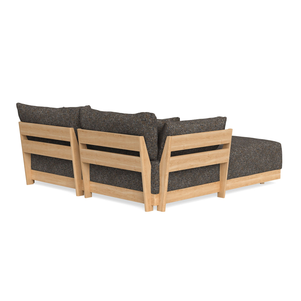 Slipcover Only - Modular Bondi 2-Seater Sectional in Eclipse