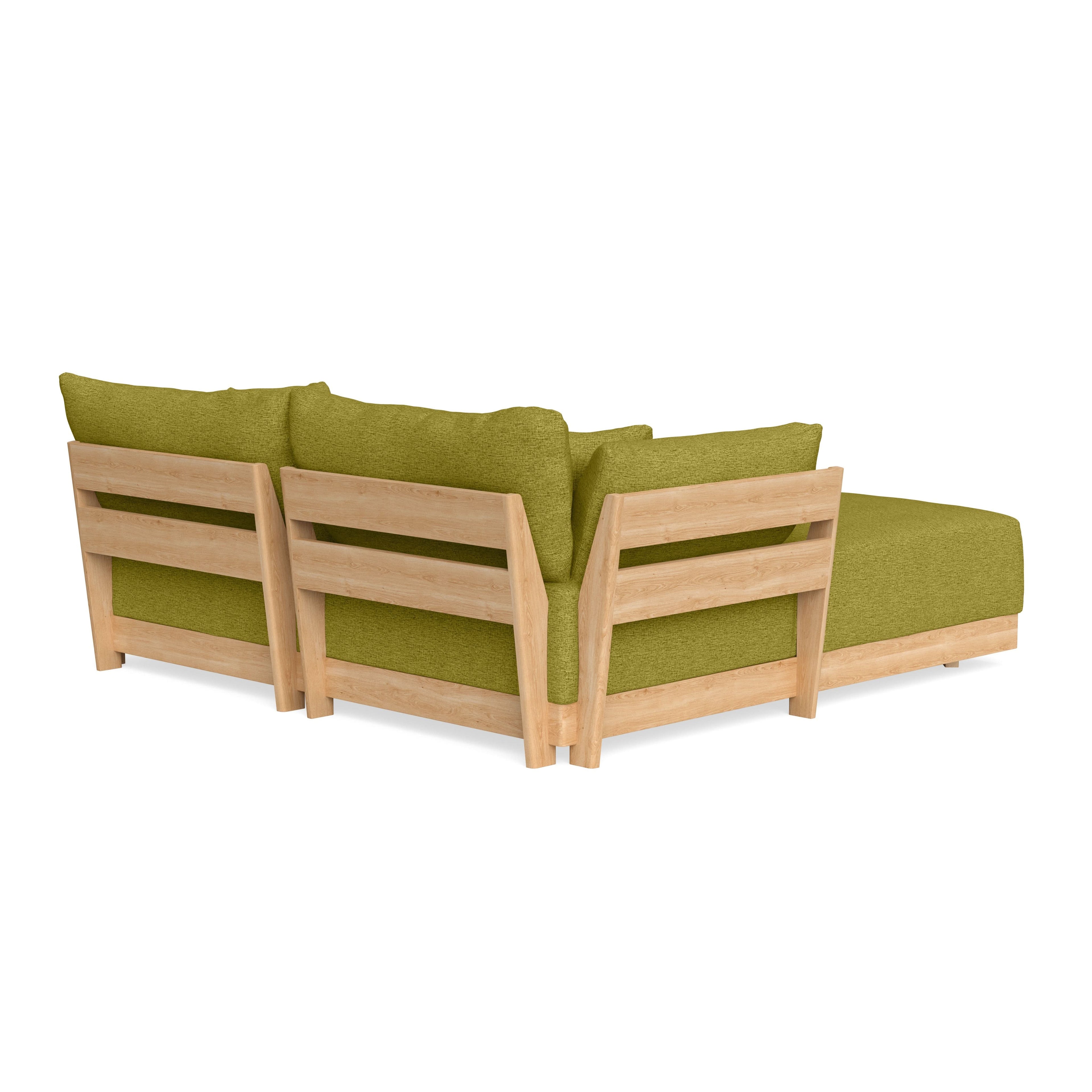 Slipcover Only - Modular Bondi 2-Seater Sectional in Avocado