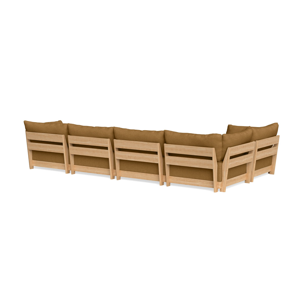 Slipcover Only - Modular Bondi 5-Seater L-Sectional in Dijon