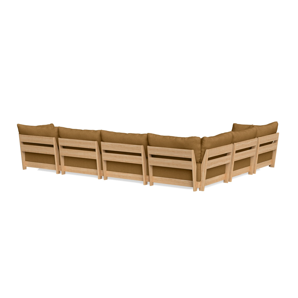 Slipcover Only - Modular Bondi 6-Seater Corner Sectional in Dijon