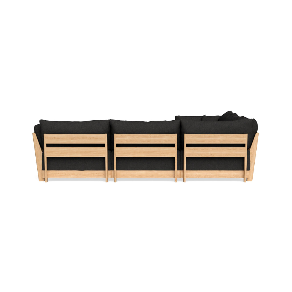 Slipcover Only - Modular Bondi 5-Seater Corner Sectional in Peppercorn