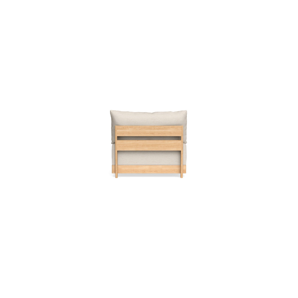 Slipcover Only - Modular Bondi Armless Chair in Seashell