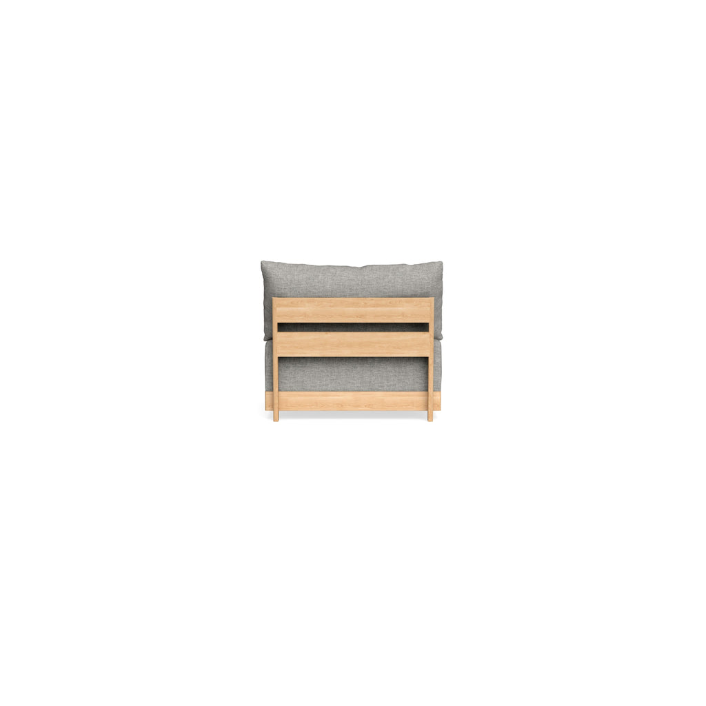 Slipcover Only - Modular Bondi Armless Chair in Fog