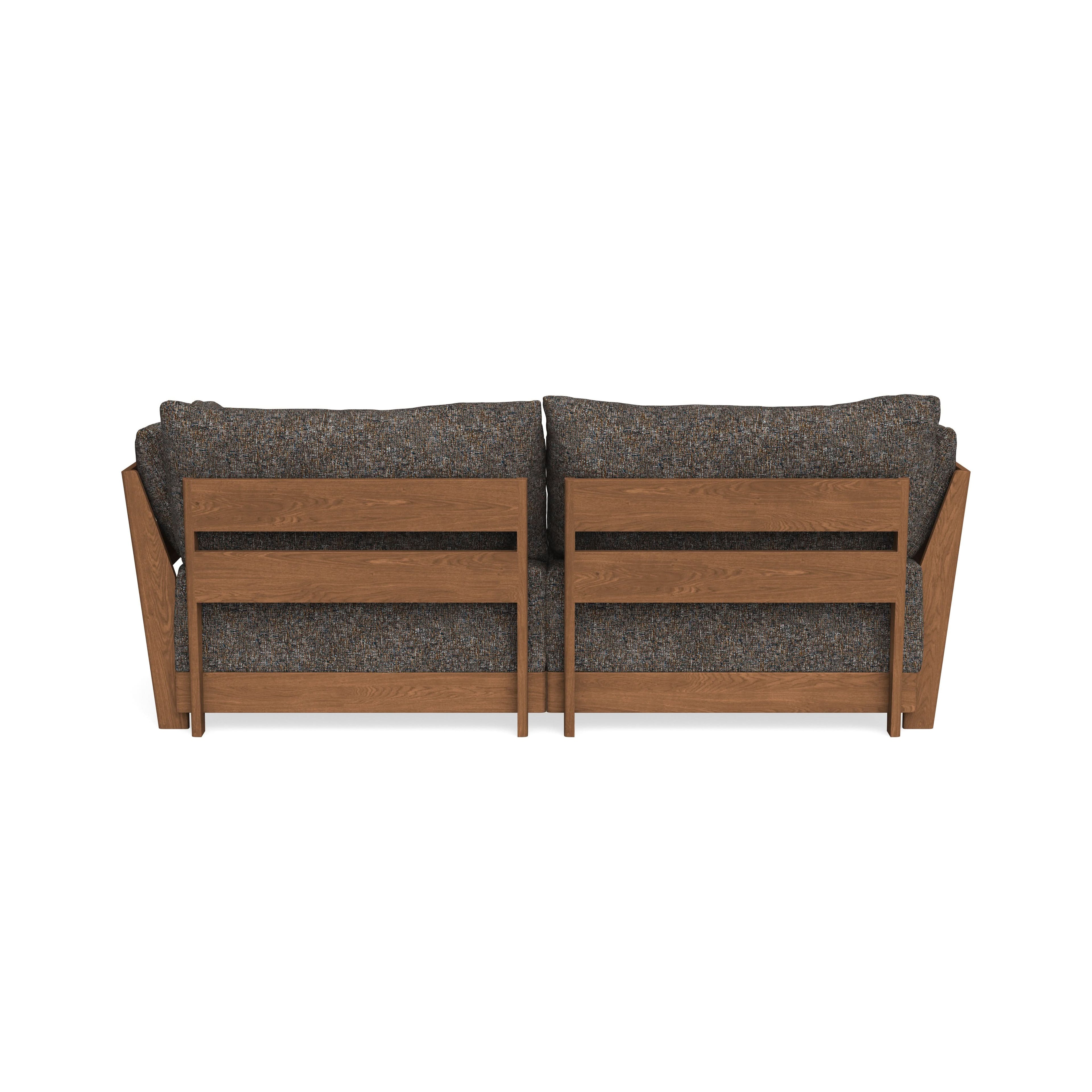 Modular Bondi Espresso 2-Seater Sofa in Eclipse | Classic Blend
