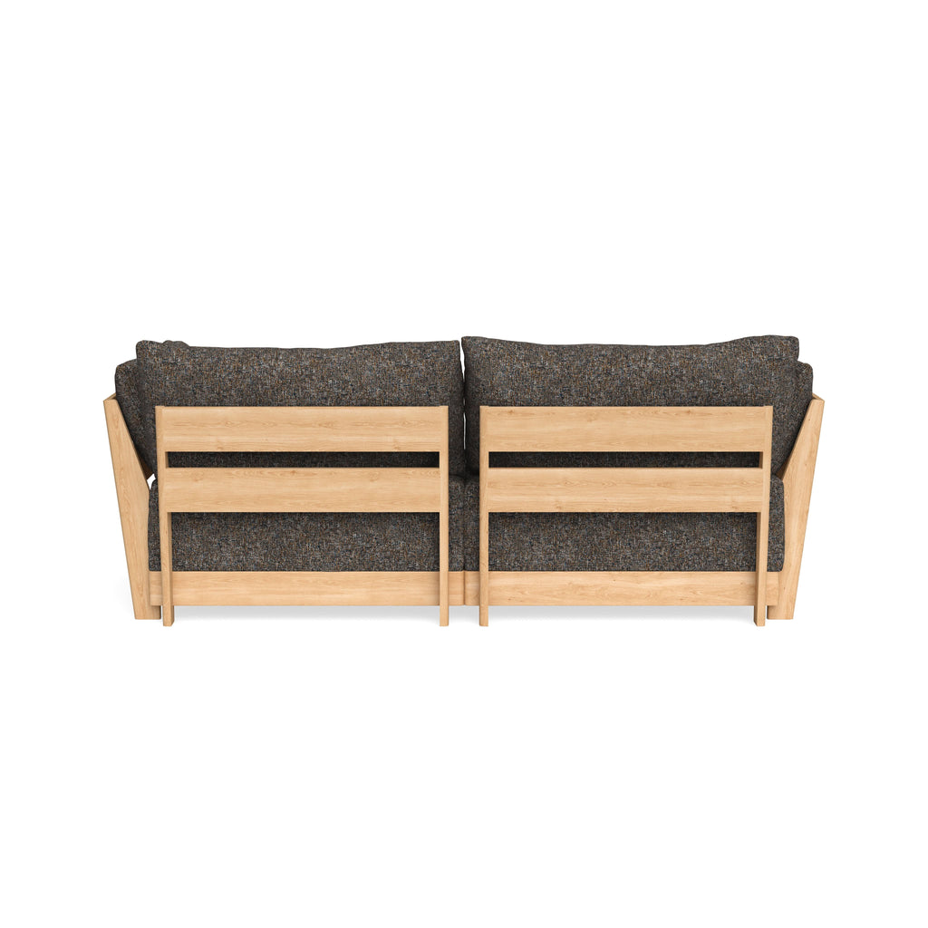 Modular Bondi Latte 2-Seater Sofa in Eclipse | Classic Blend