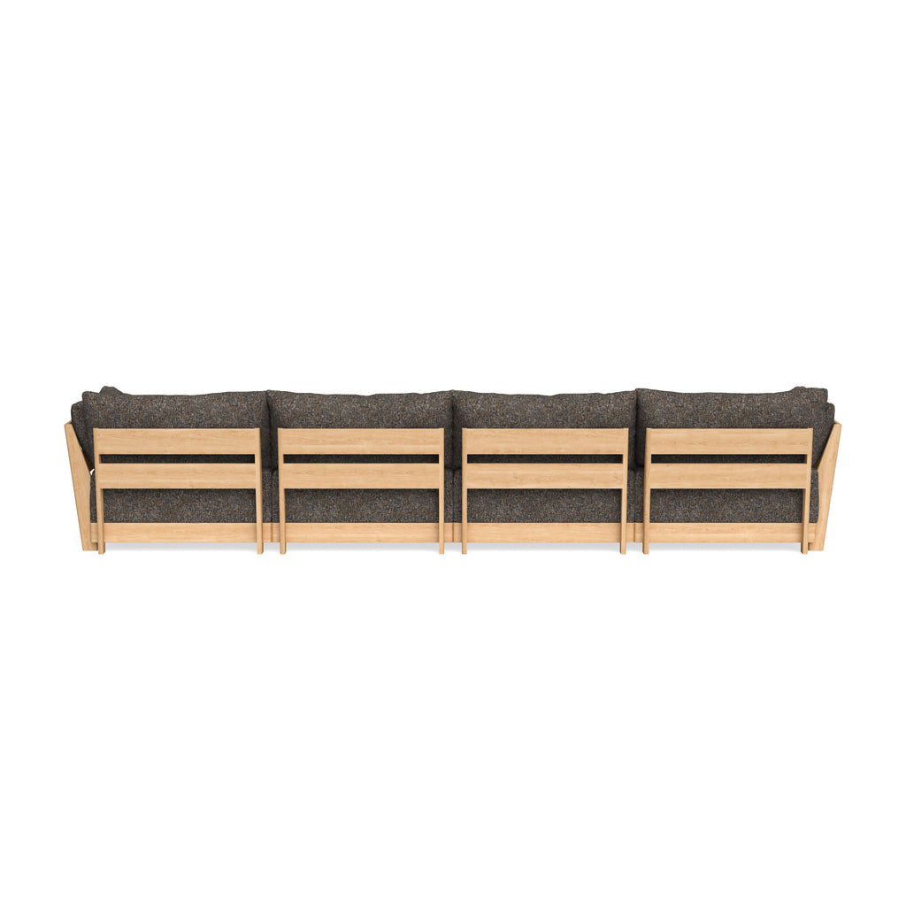 Slipcover Only - Modular Bondi 4-Seater U-Sectional in Eclipse