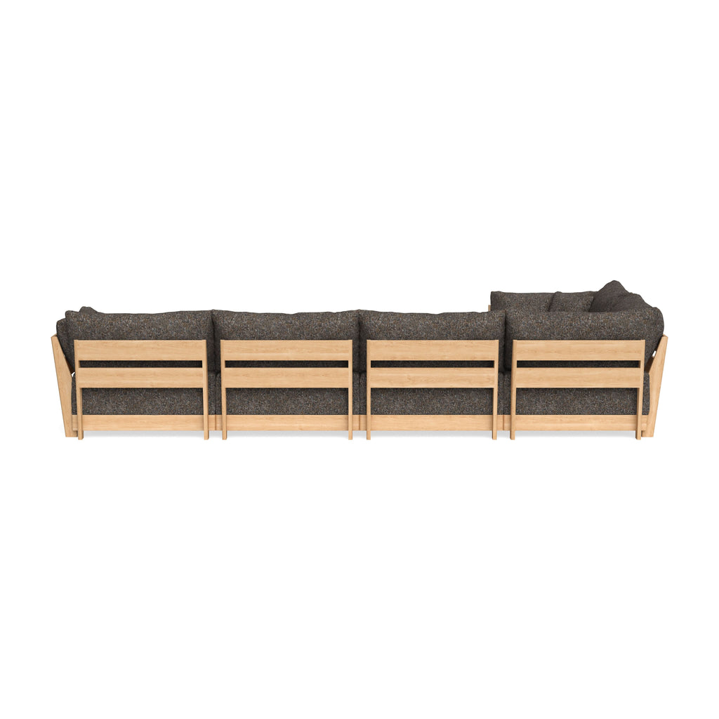 Slipcover Only - Modular Bondi 5-Seater L-Sectional in Eclipse