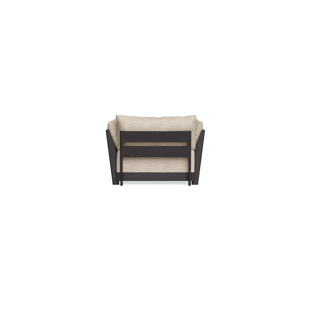 Modular Bondi Black Armchair in Wheat | Classic Blend