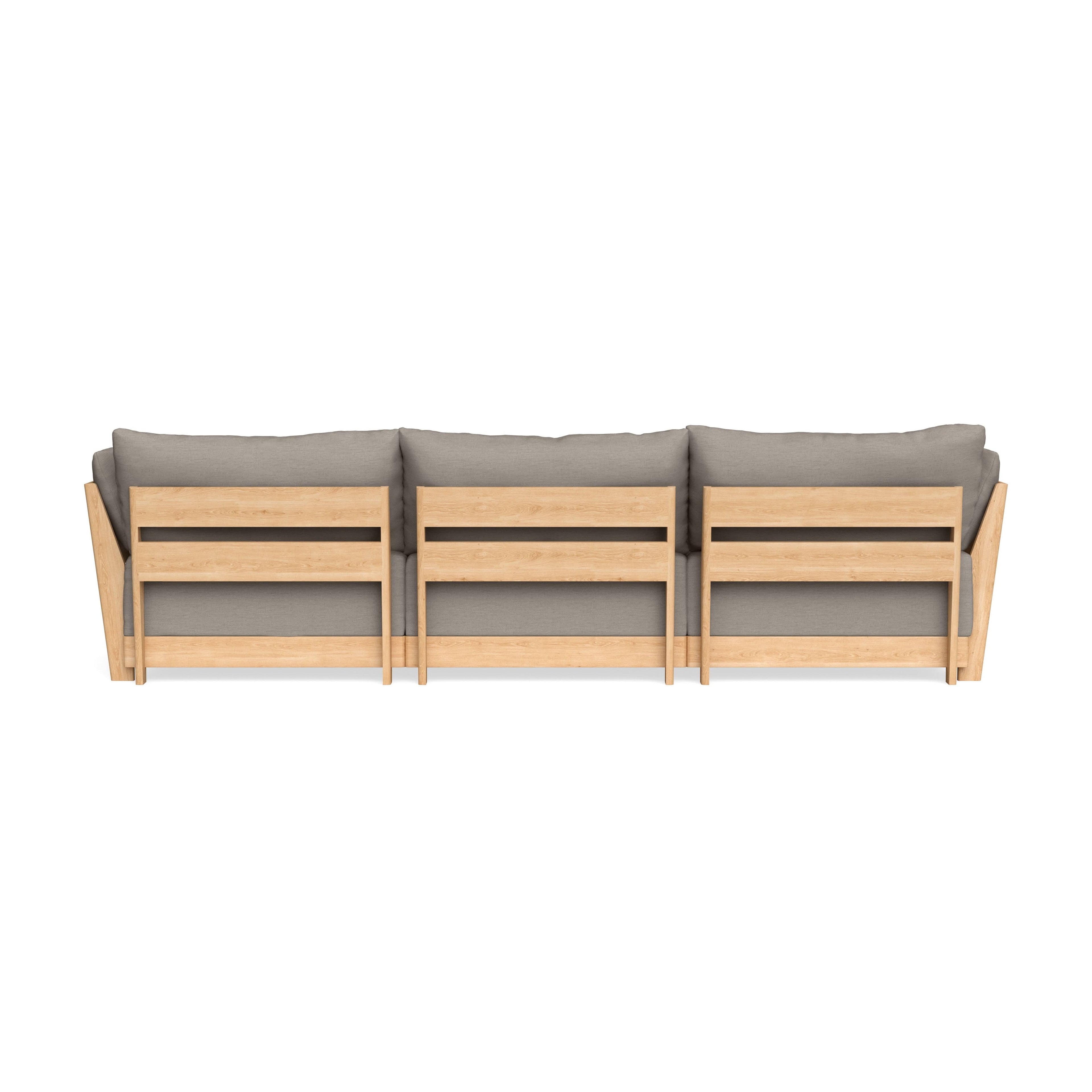 Slipcover Only - Modular Bondi 3-Seater Sofa in Cinder Gray