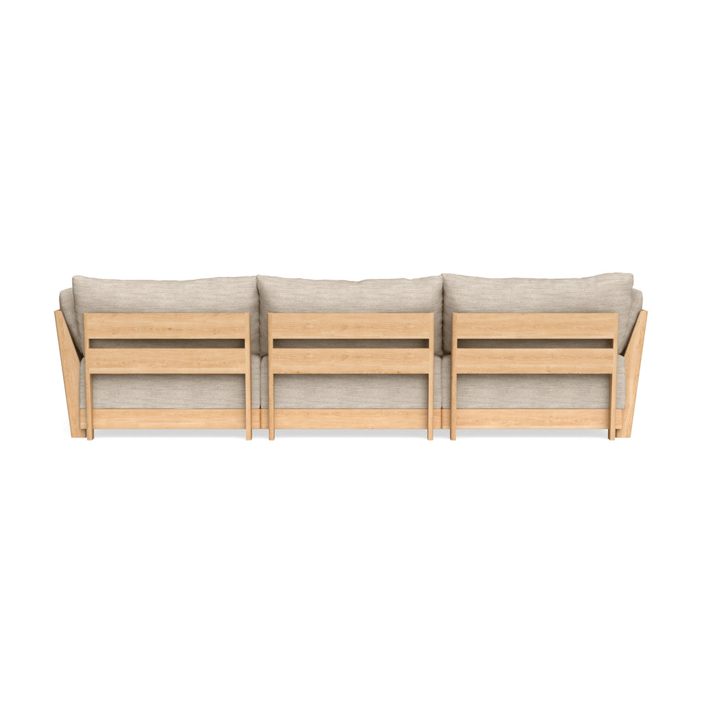 Slipcover Only - Modular Bondi 3-Seater U-Sectional in Wheat