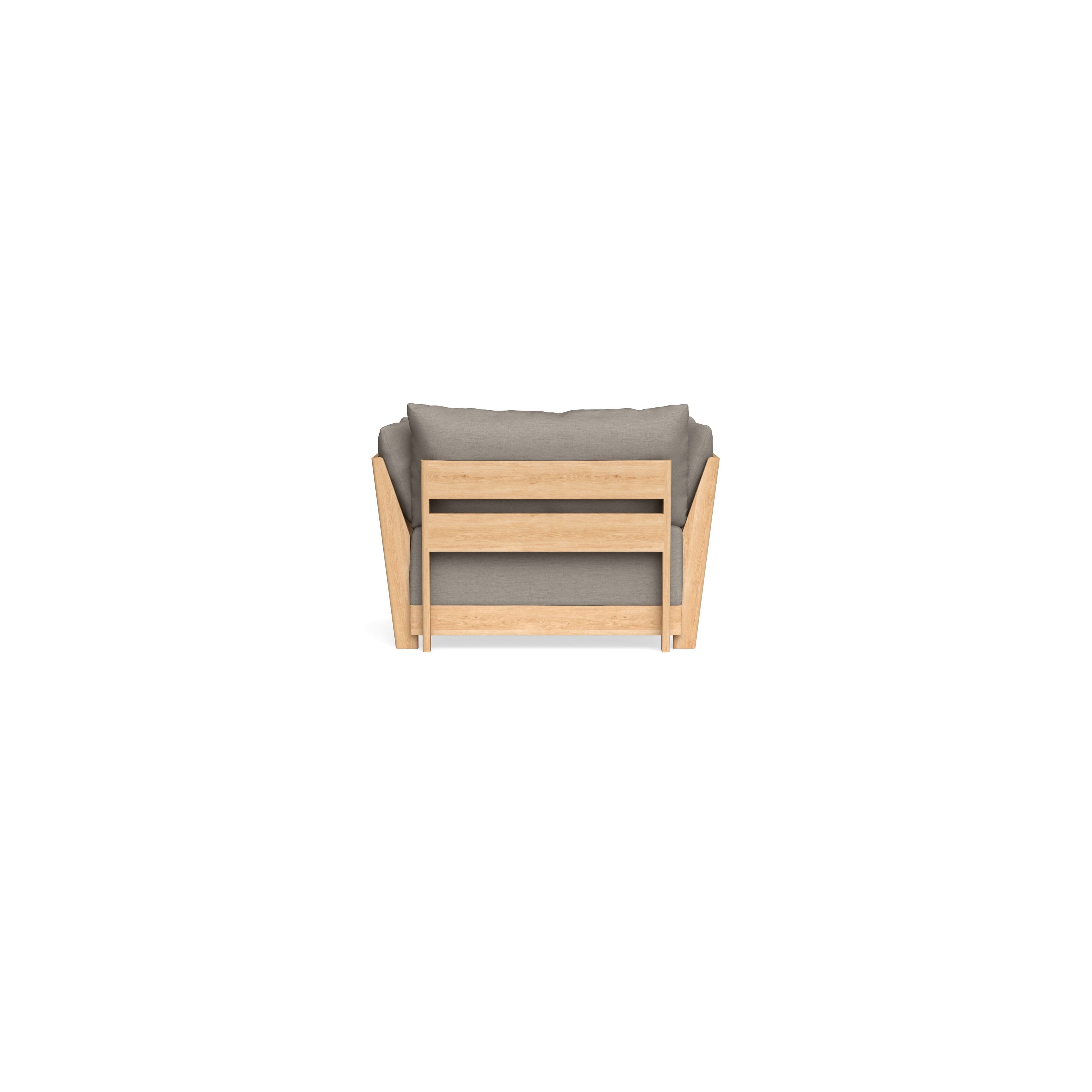 Slipcover Only - Modular Bondi Armchair + Ottoman in Cinder Gray