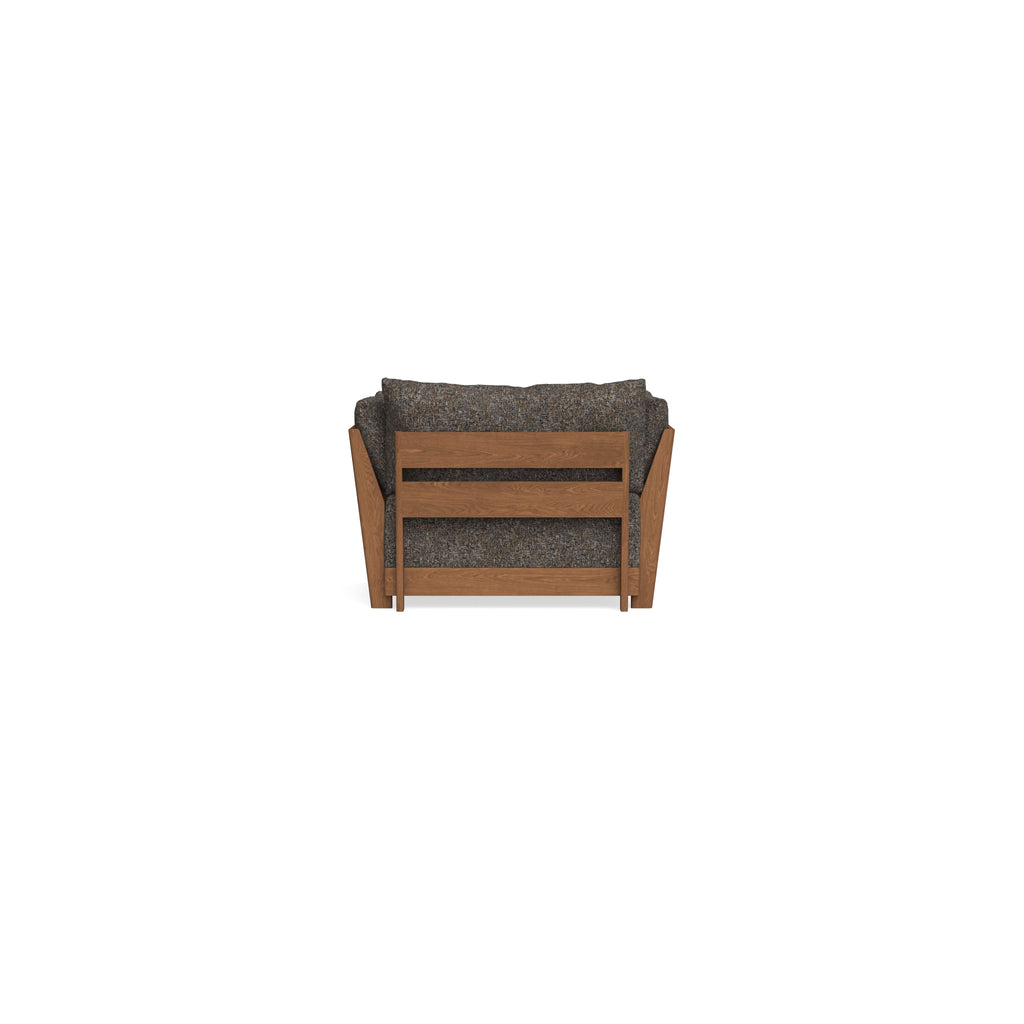 Modular Bondi Espresso Armchair in Eclipse | Memory Foam Blend