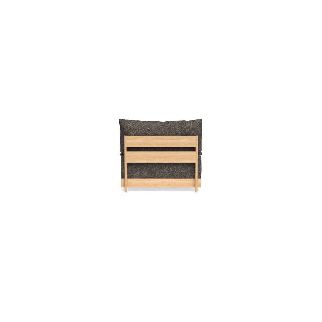 Slipcover Only - Modular Bondi Armless Chair in Eclipse