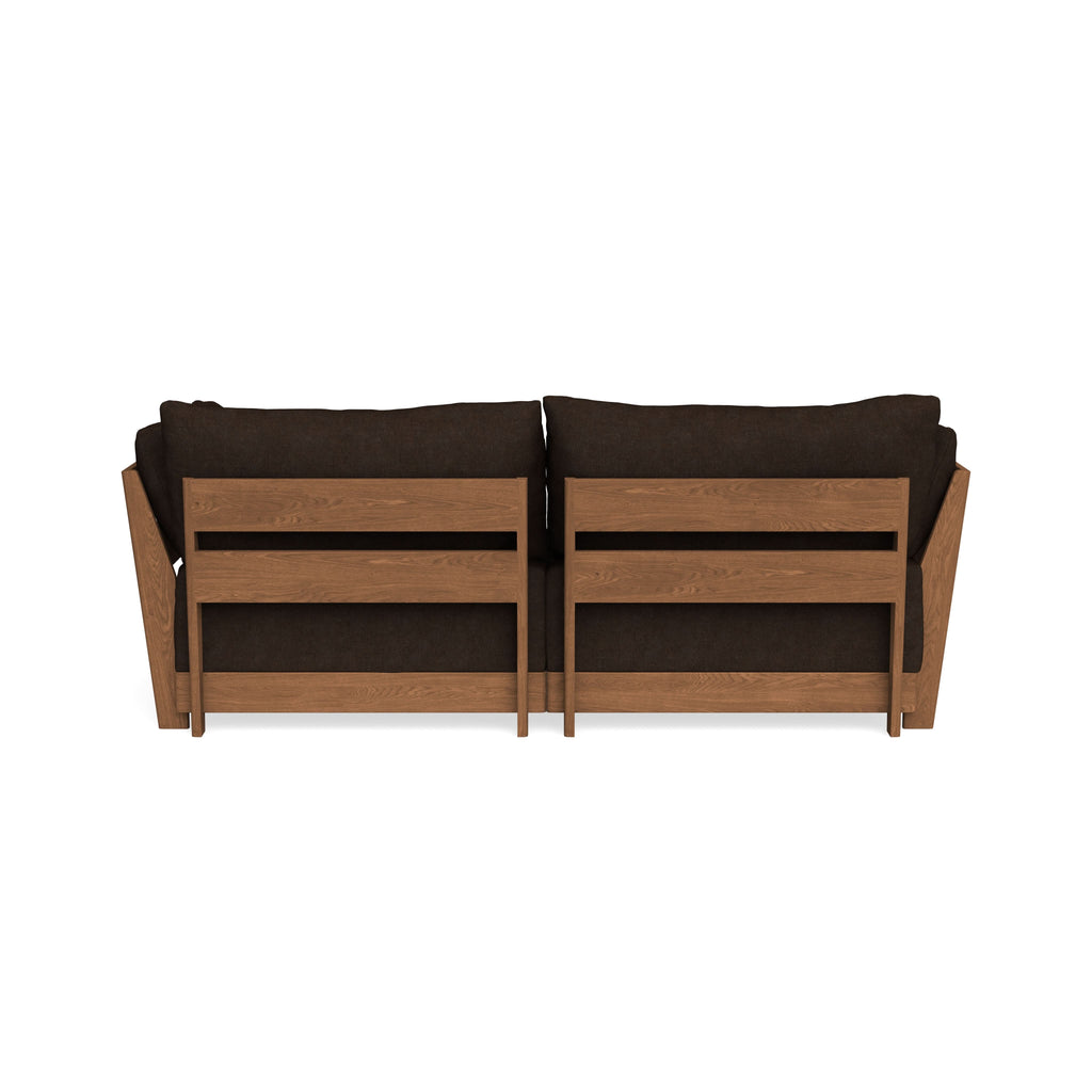 Modular Bondi Espresso 2-Seater Sofa in Espresso | Classic Blend