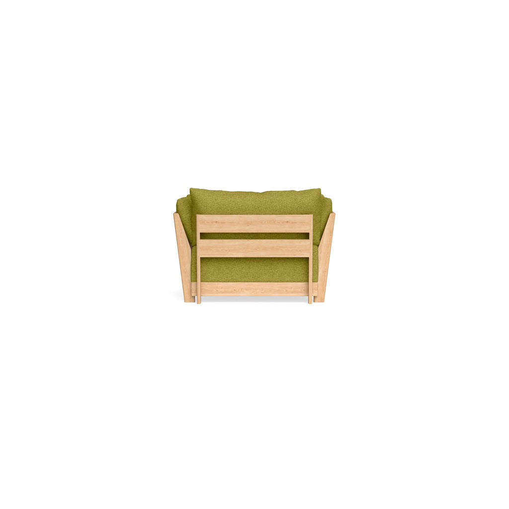 Modular Bondi Latte Armchair in Avocado | Memory Foam Blend