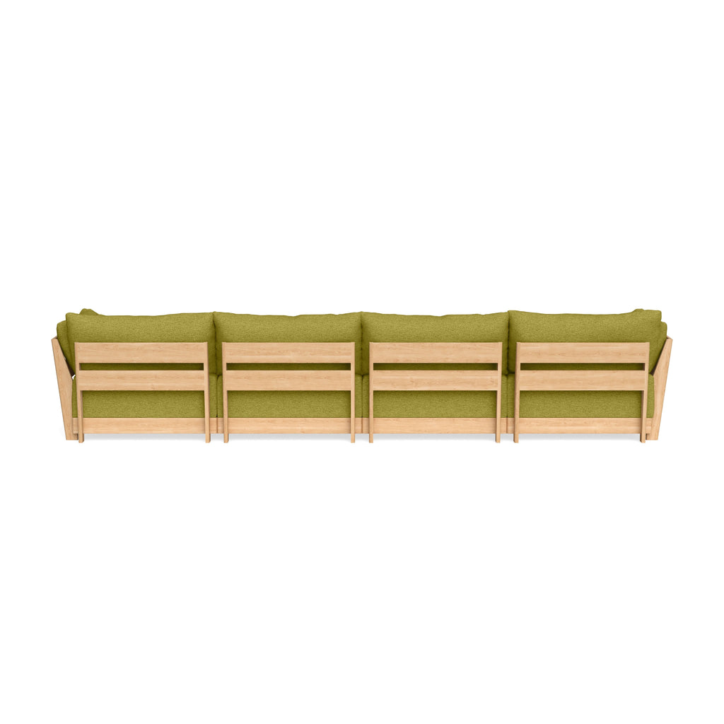 Slipcover Only - Modular Bondi 4-Seater U-Sectional in Avocado