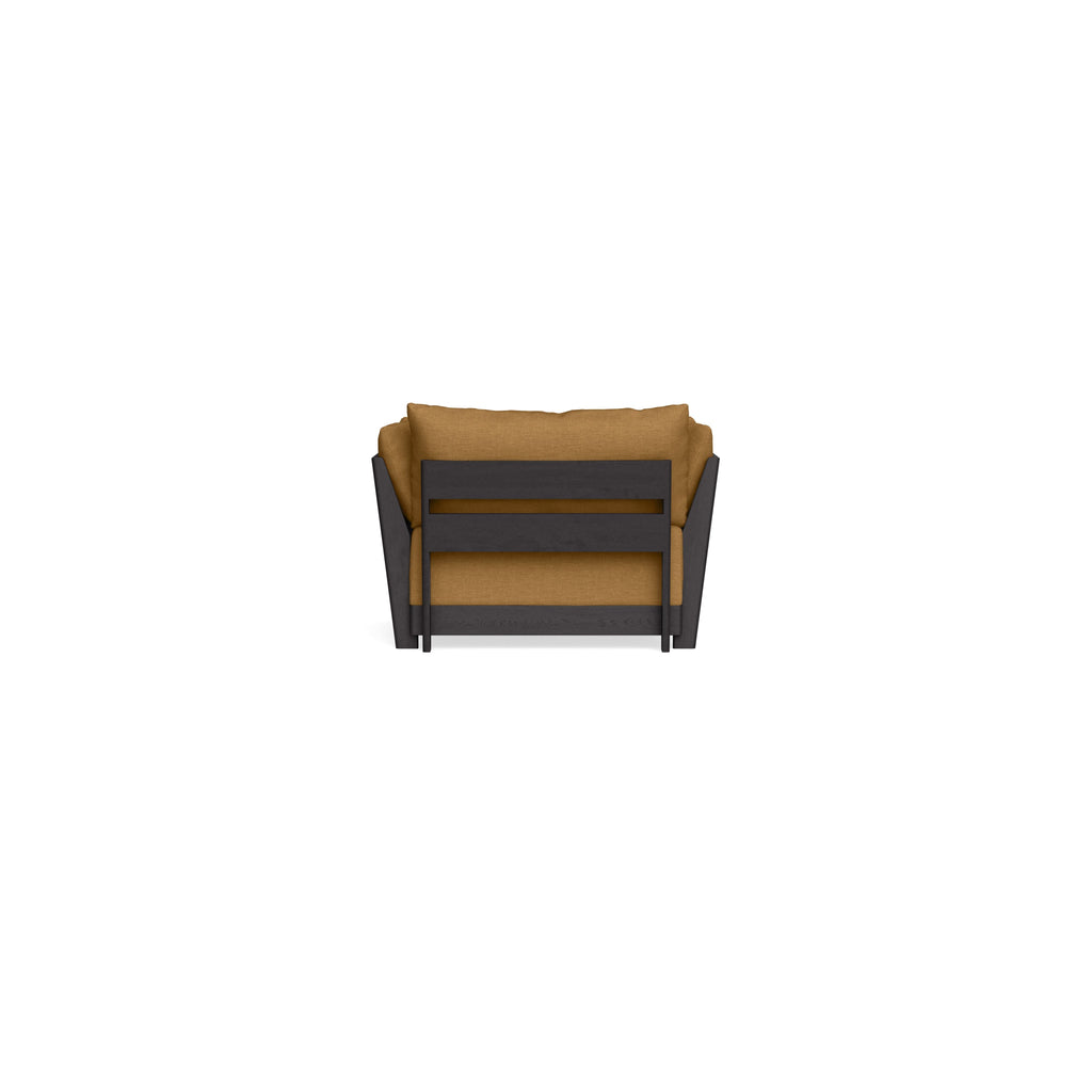 Modular Bondi Black Armchair in Dijon | Classic Blend