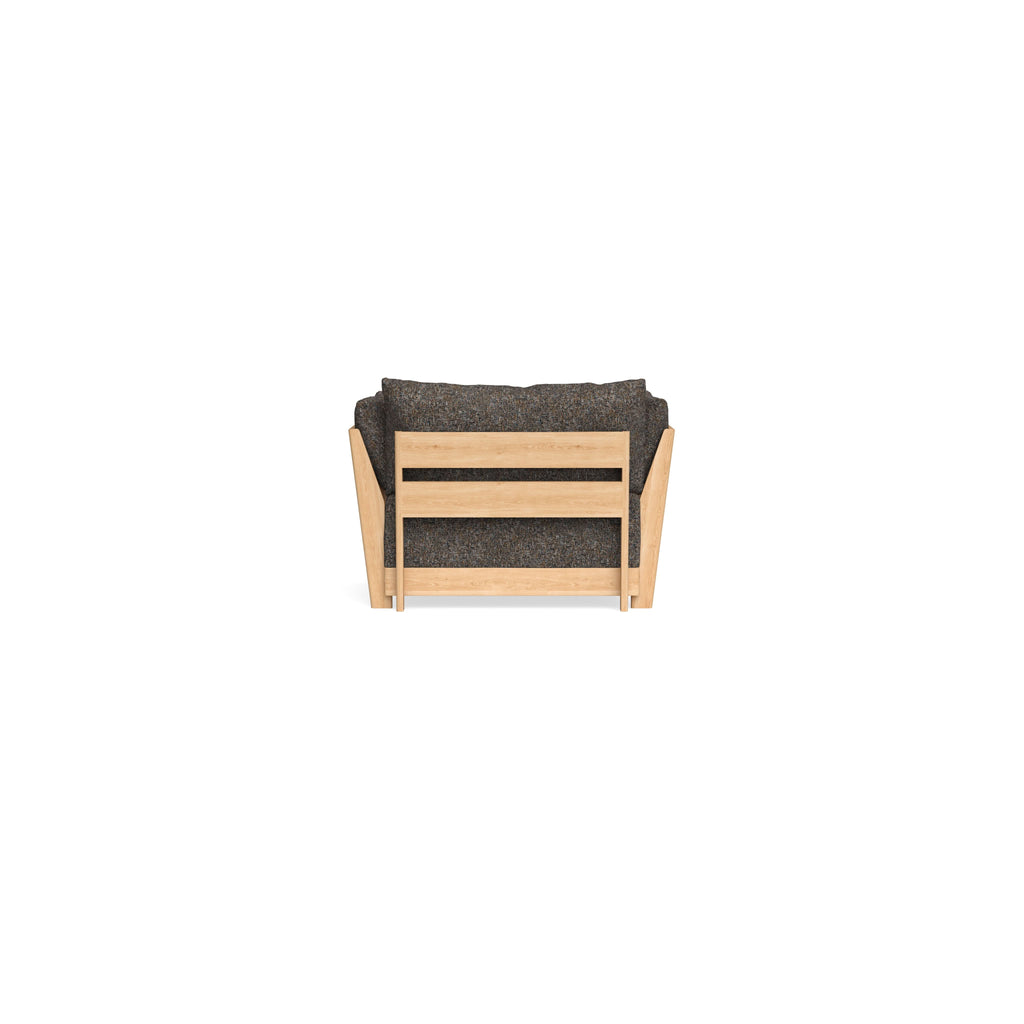 Modular Bondi Latte Armchair in Eclipse | Memory Foam Blend