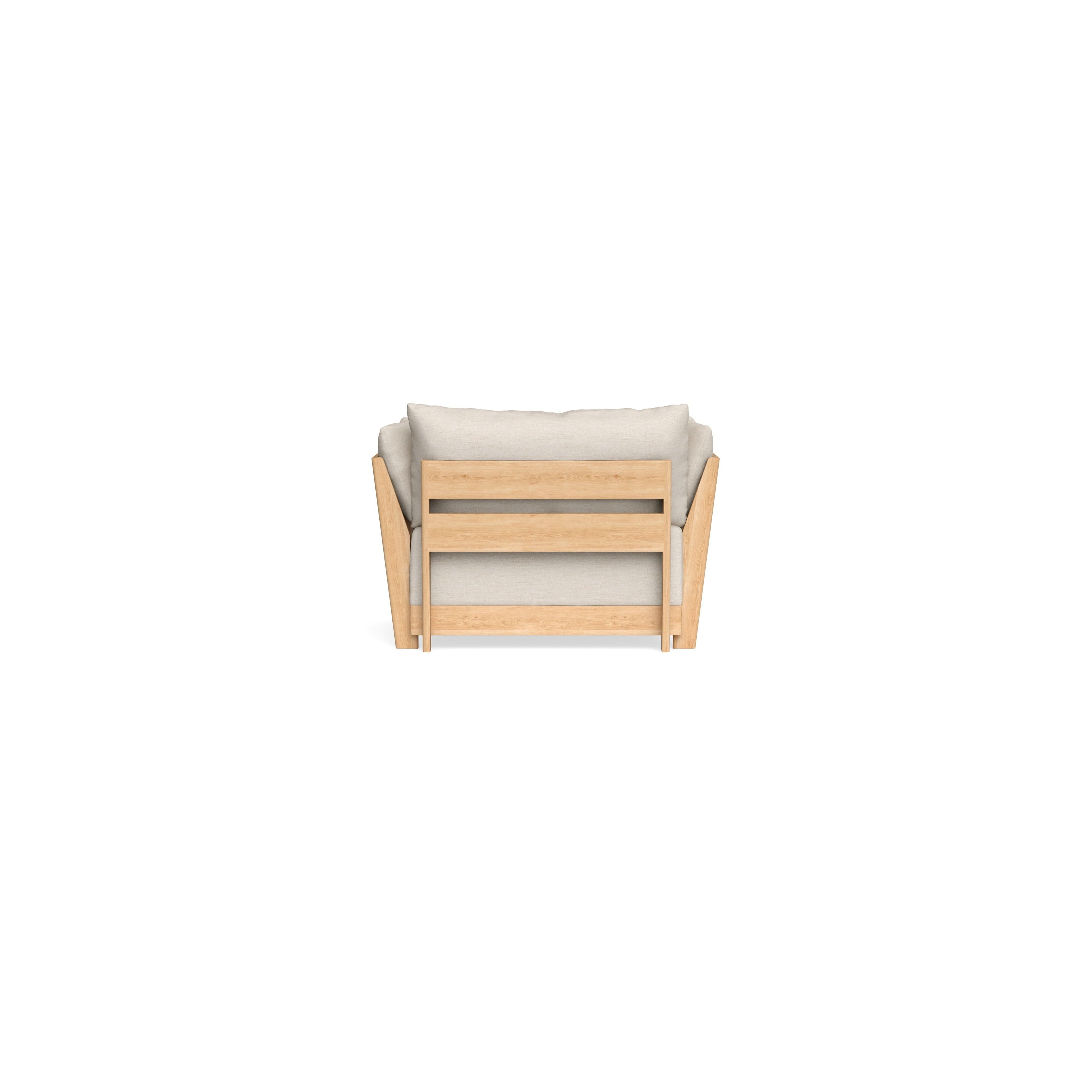 Modular Bondi Latte Armchair in Seashell | Classic Blend