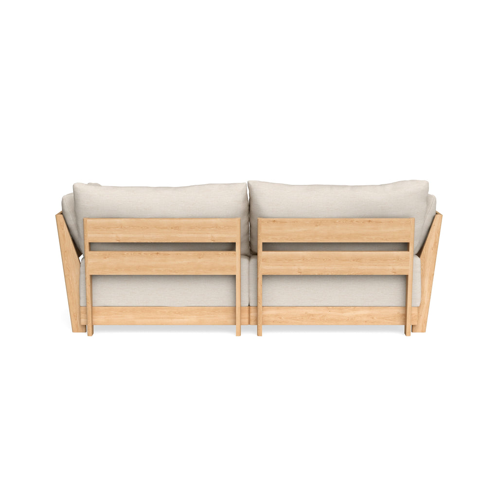 Modular Bondi Latte 2-Seater Sofa in Seashell | Classic Blend