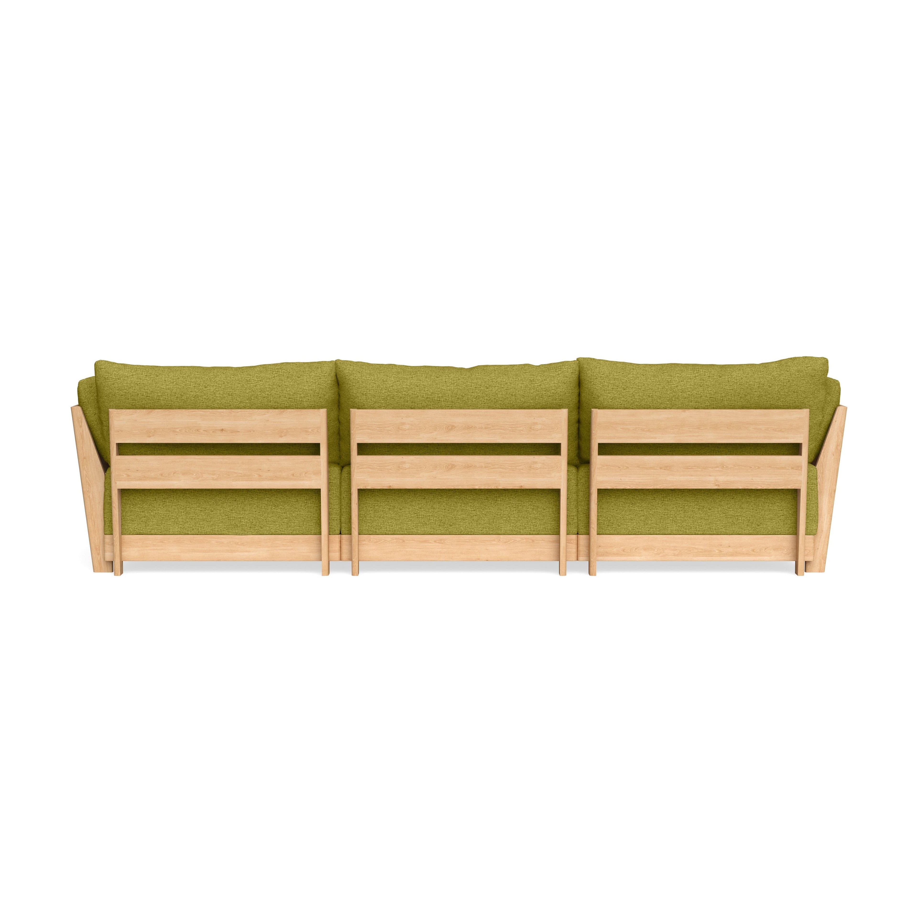 Slipcover Only - Modular Bondi 3-Seater Daybed Sofa Sectional in Avocado