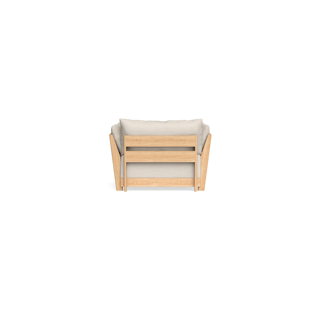 Slipcover Only - Modular Bondi Armchair + Ottoman in Seashell