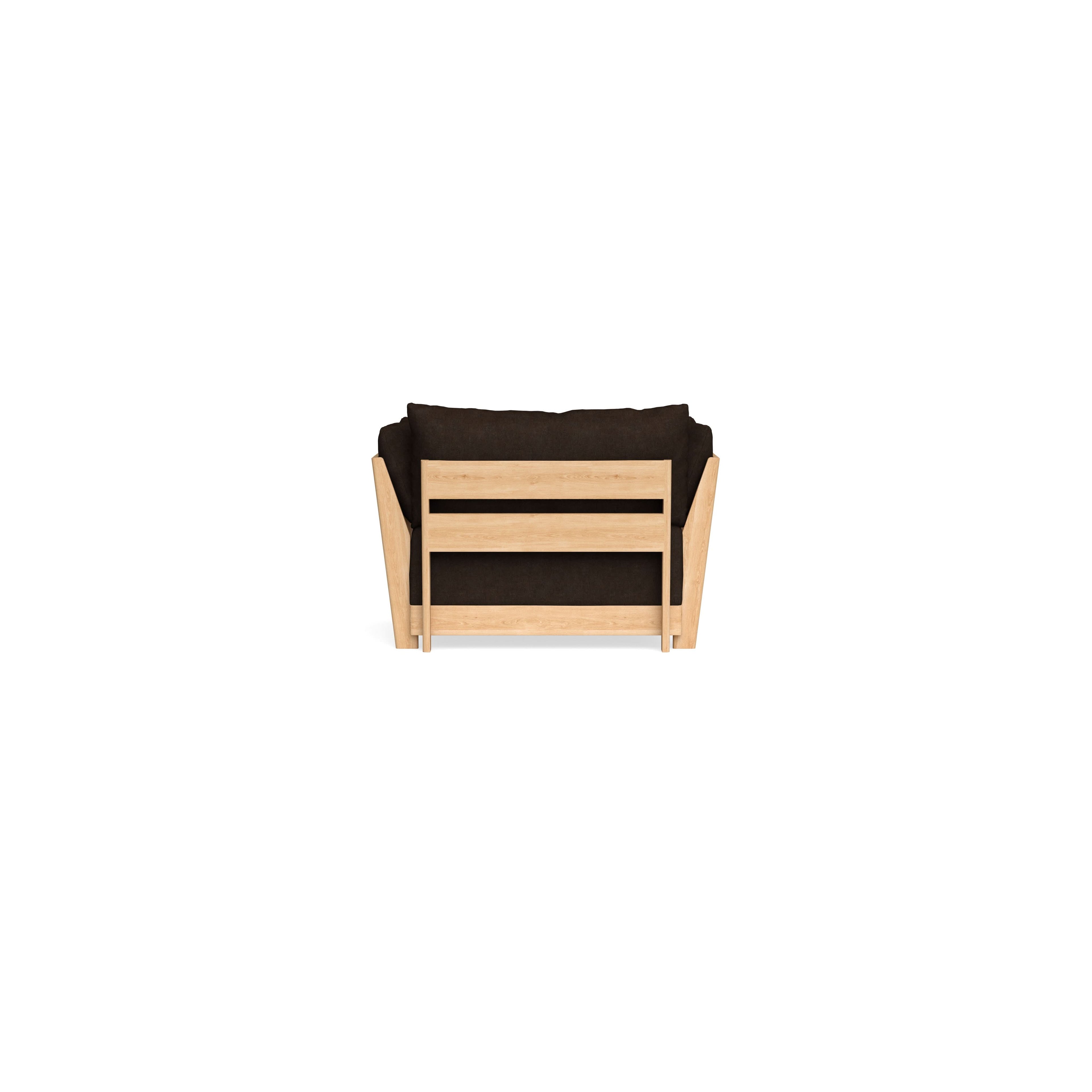 Modular Bondi Latte Armchair in Espresso | Classic Blend