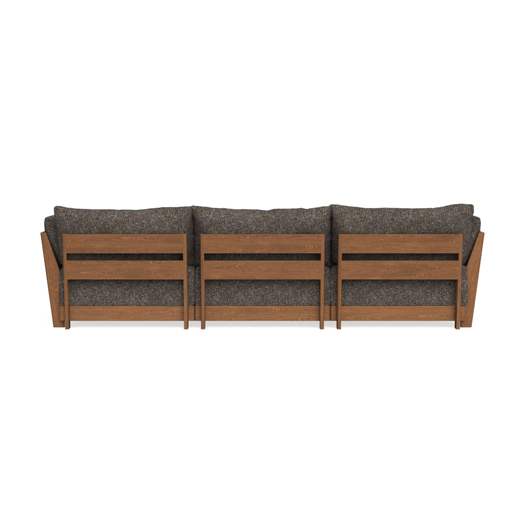 Modular Bondi Espresso 3-Seater Sofa in Eclipse | Classic Blend
