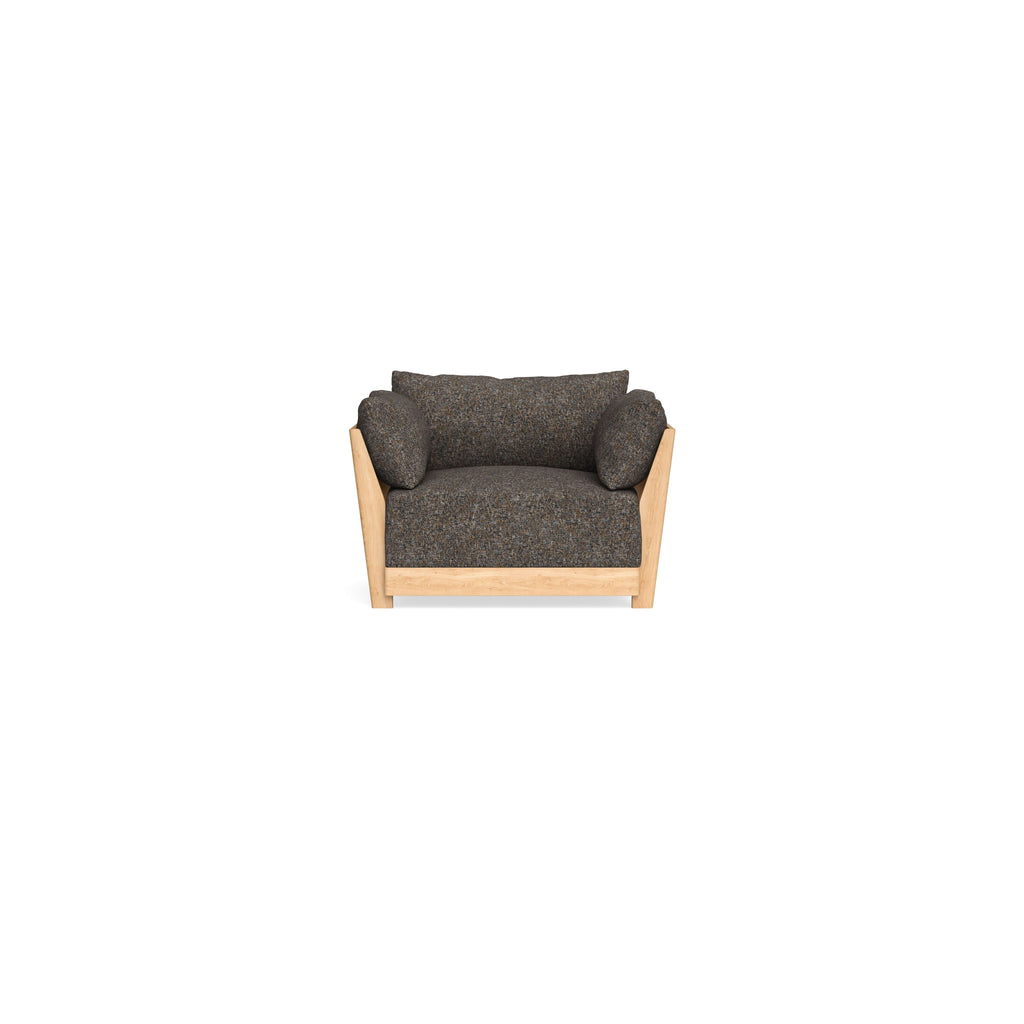 Modular Bondi Latte Armchair in Eclipse | Classic Blend