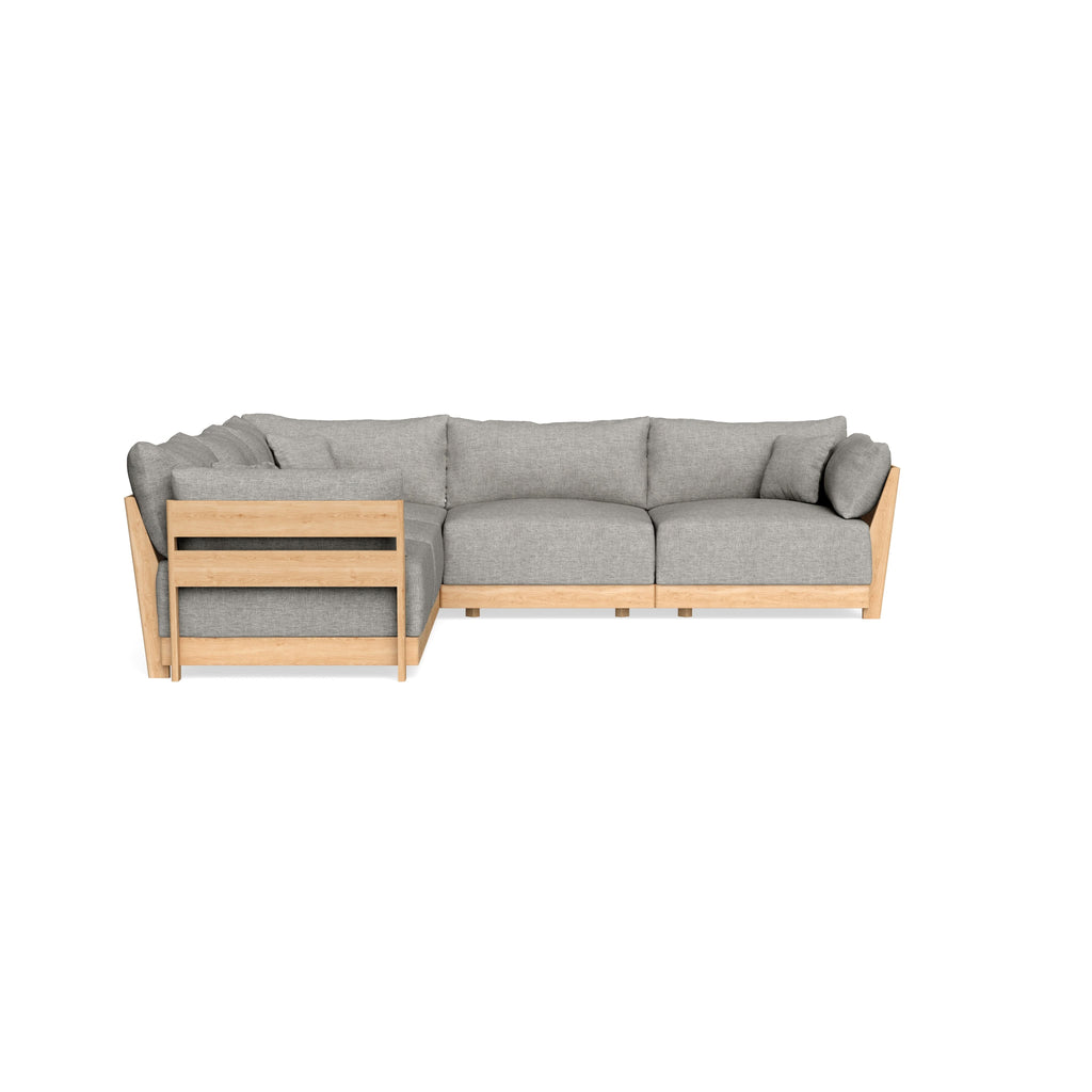 Slipcover Only - Modular Bondi 5-Seater Corner Sectional in Fog