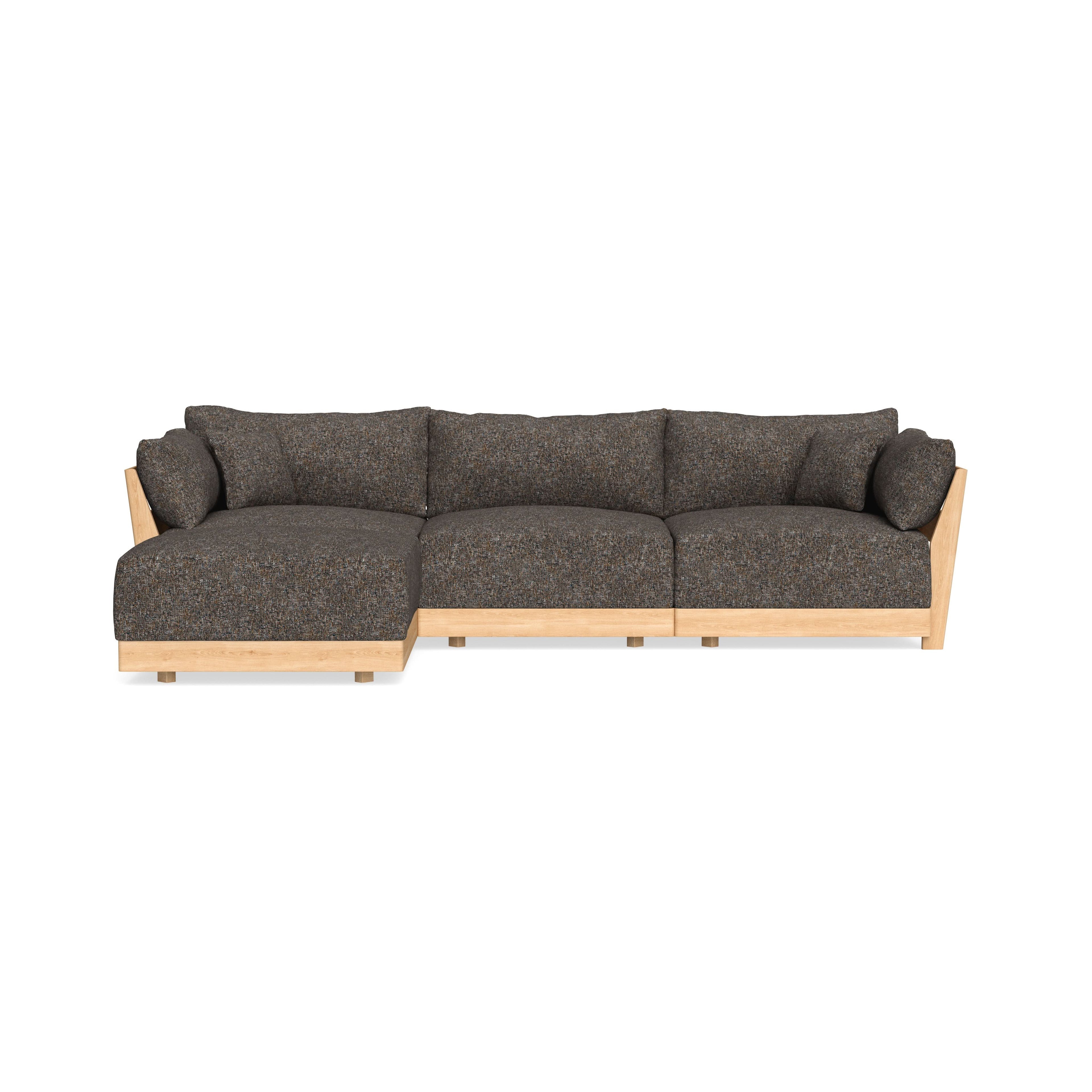 Slipcover Only - Modular Bondi 3-Seater Sectional in Eclipse