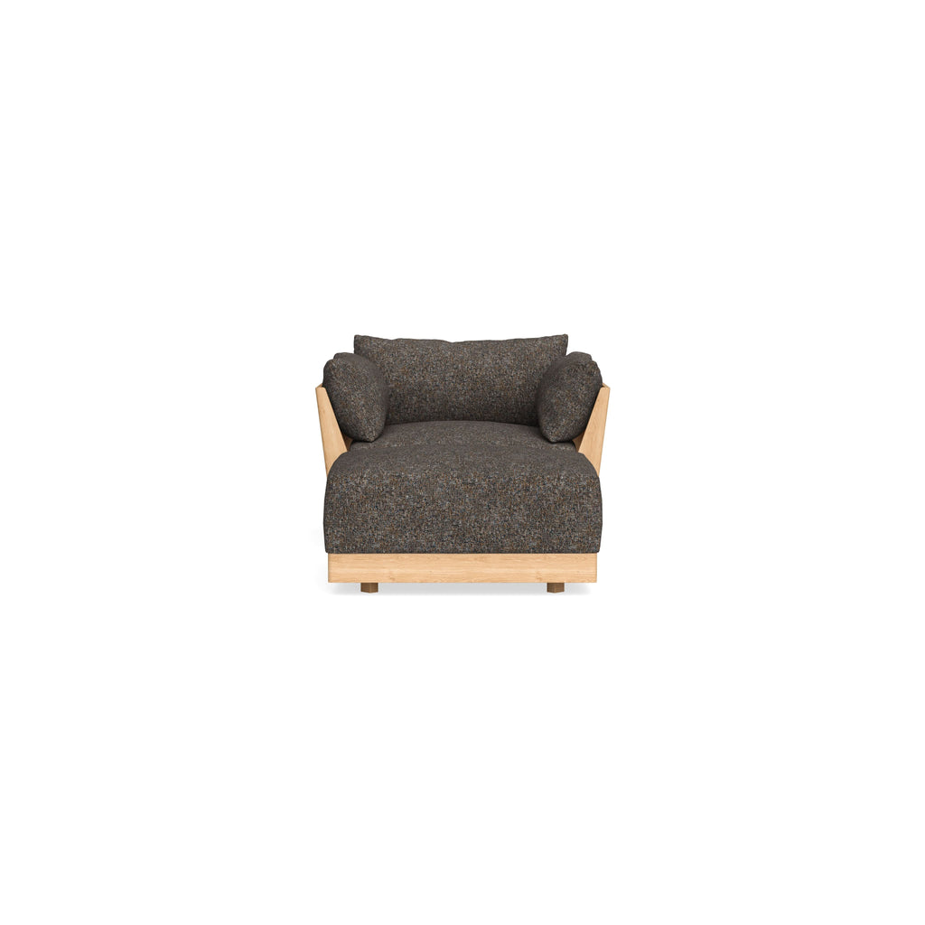 Slipcover Only - Modular Bondi Armchair + Ottoman in Eclipse