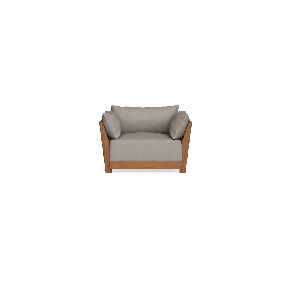 Modular Bondi Espresso Armchair in Cinder Gray | Classic Blend