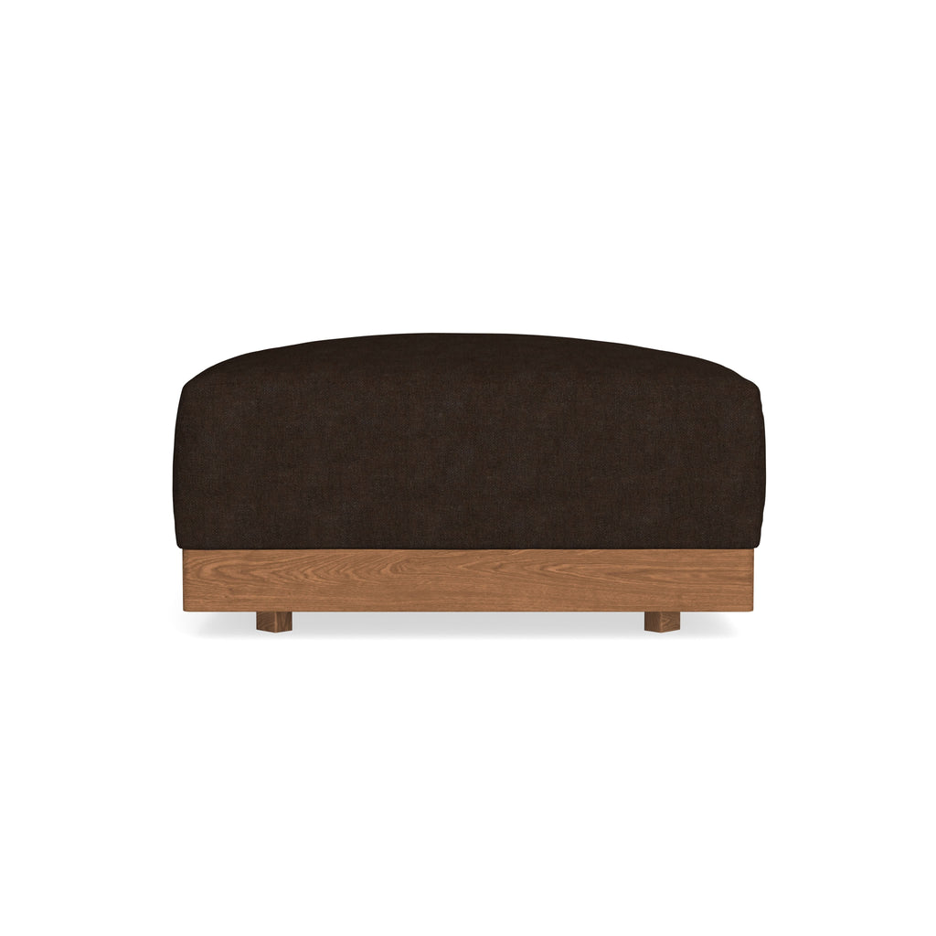 Modular Bondi Espresso Ottoman in Espresso | Classic Blend