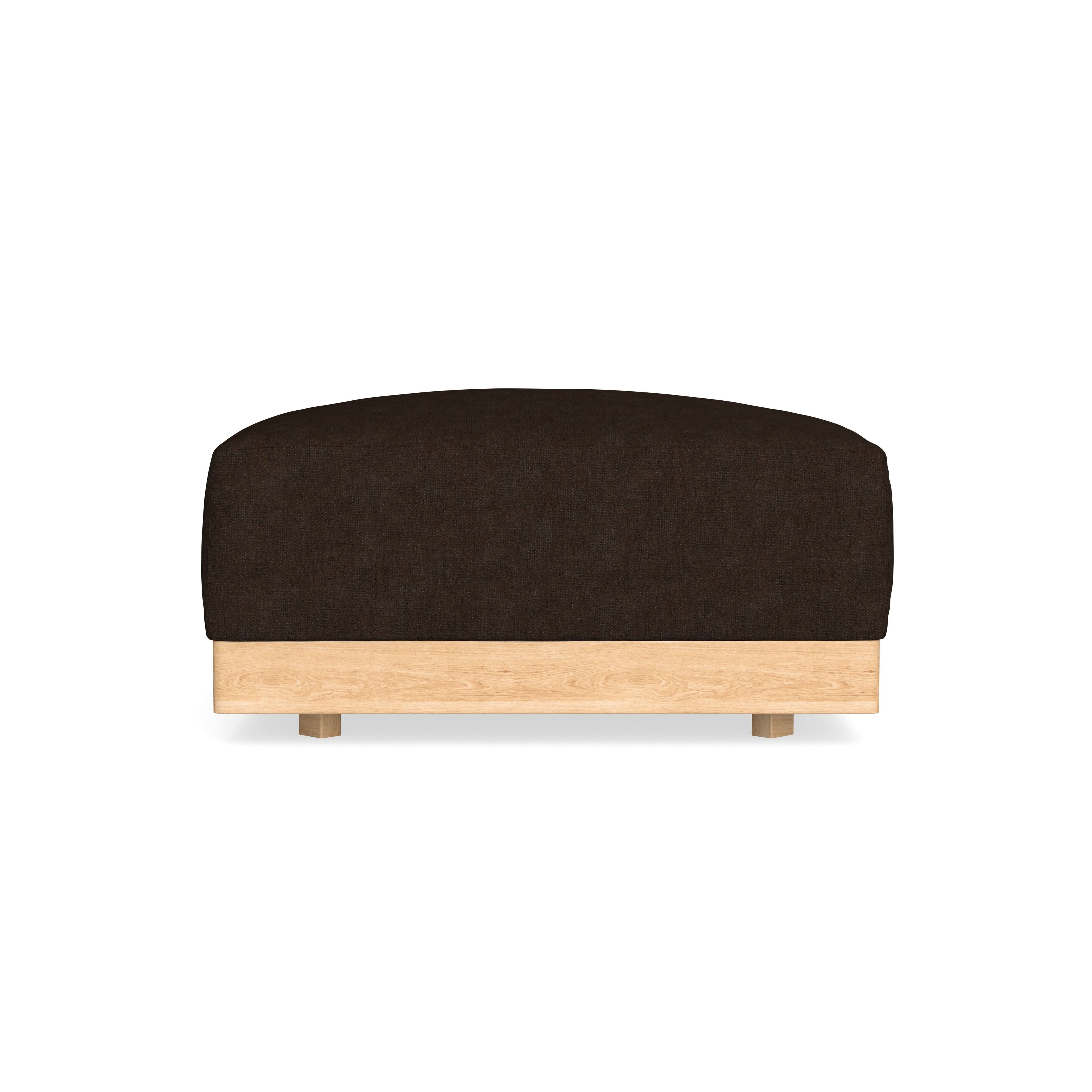 Modular Bondi Latte Ottoman in Espresso | Classic Blend