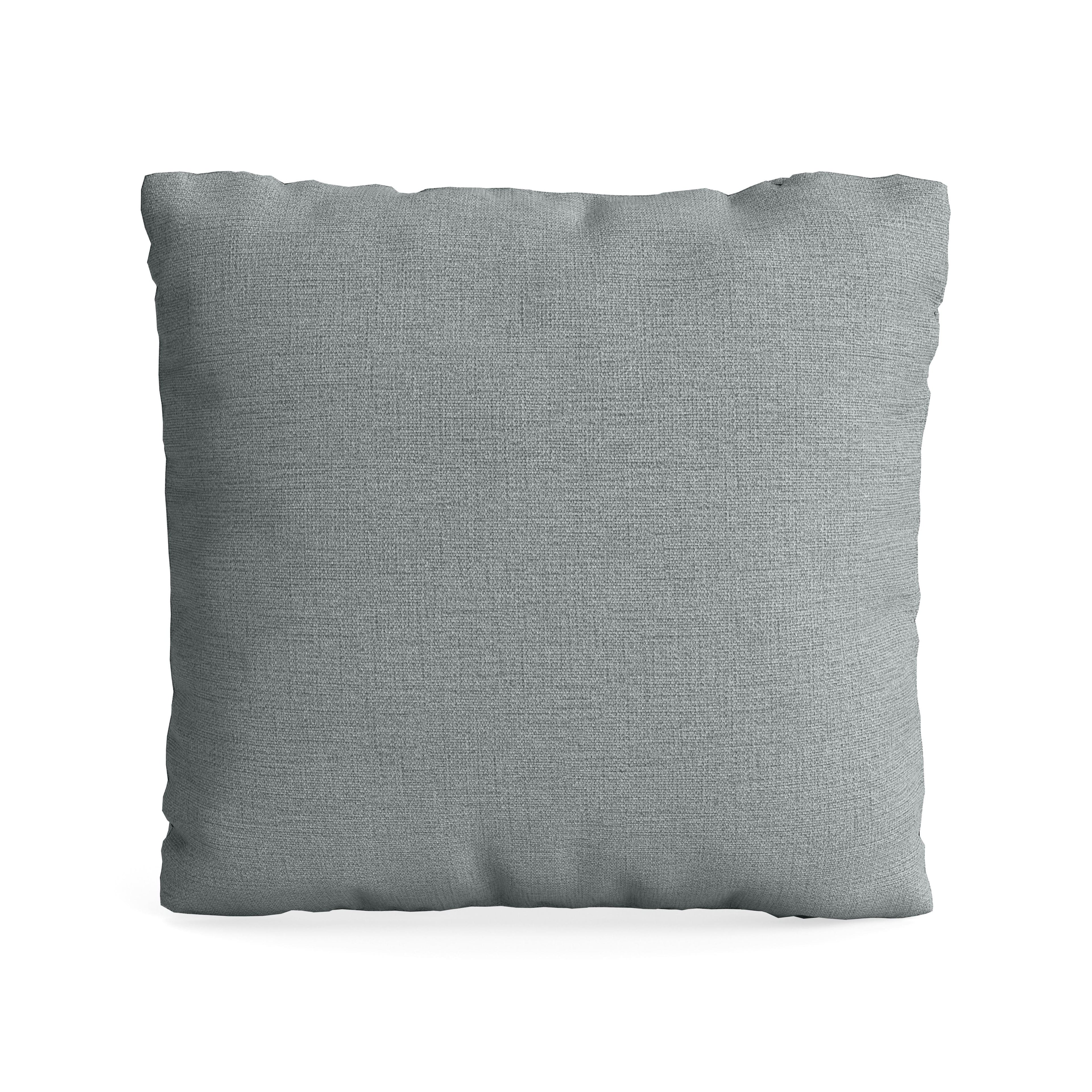 Square Accent Pillow 18 x 18 | Light Steel