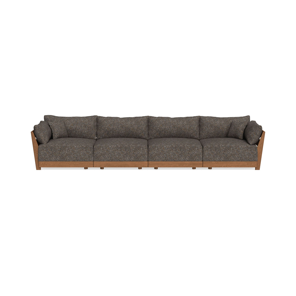 Modular Bondi Espresso 4-Seater Sofa in Eclipse | Classic Blend