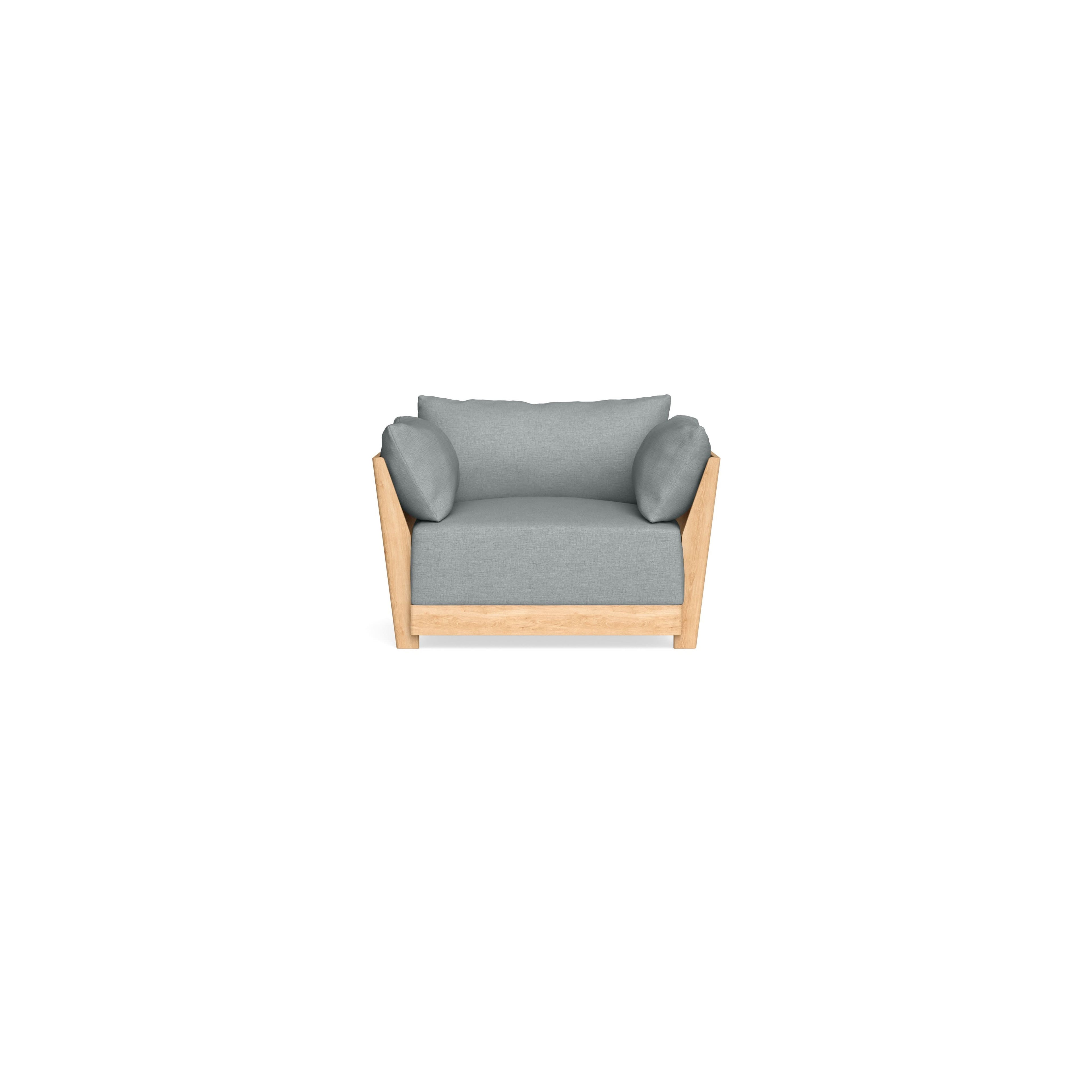 Slipcover Only - Modular Bondi Armchair in Light Steel