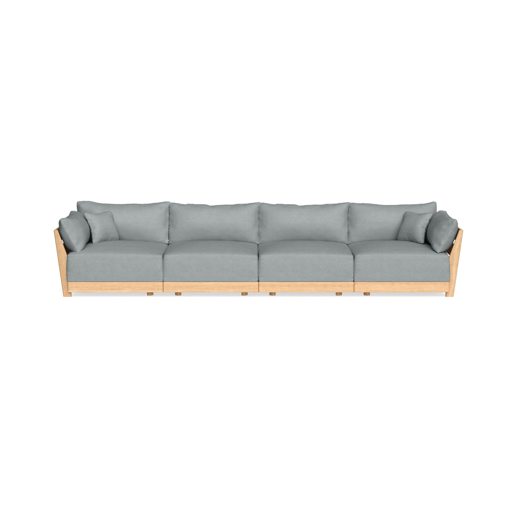 Slipcover Only - Modular Bondi 4-Seater Sofa in Light Steel