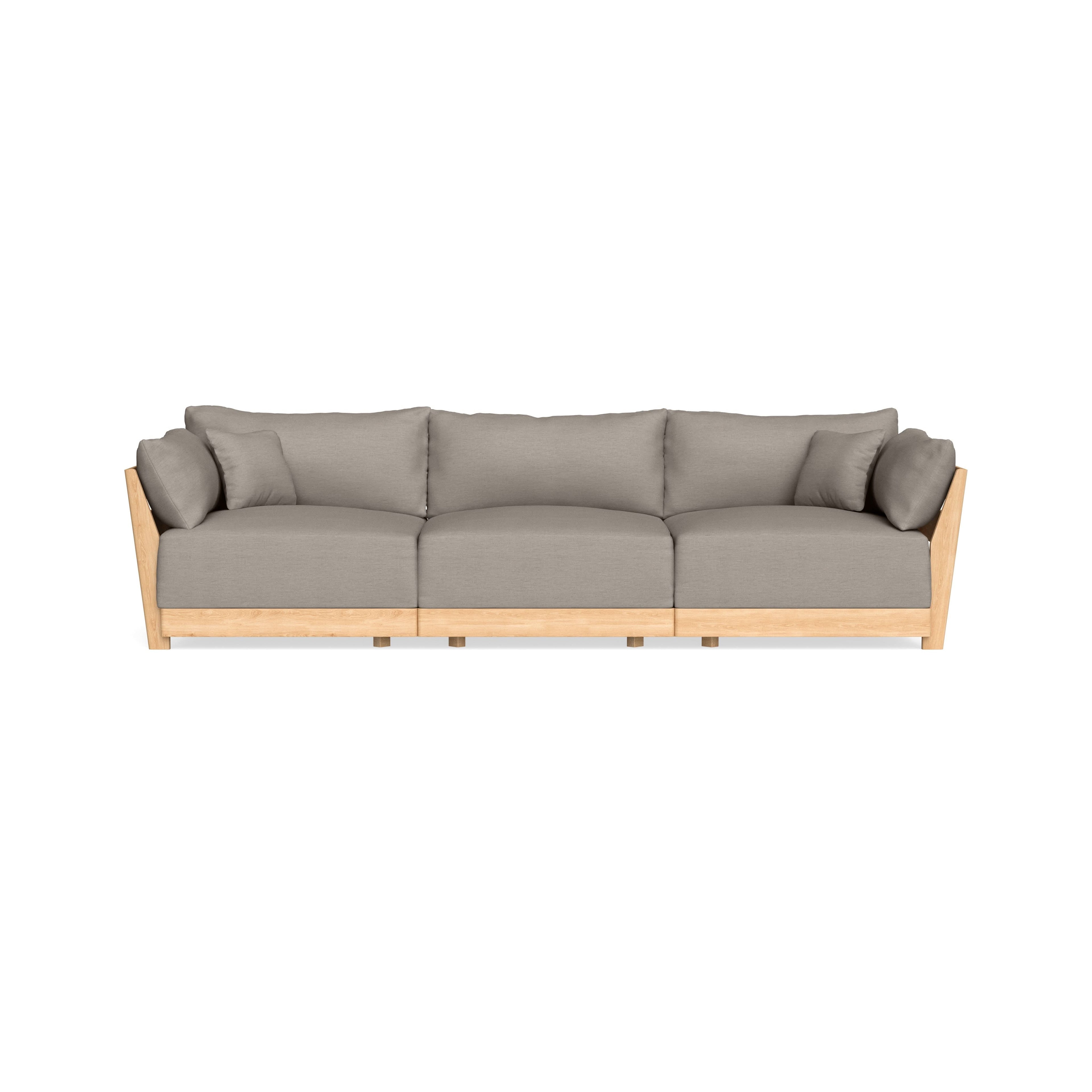 Slipcover Only - Modular Bondi 3-Seater Sofa in Cinder Gray